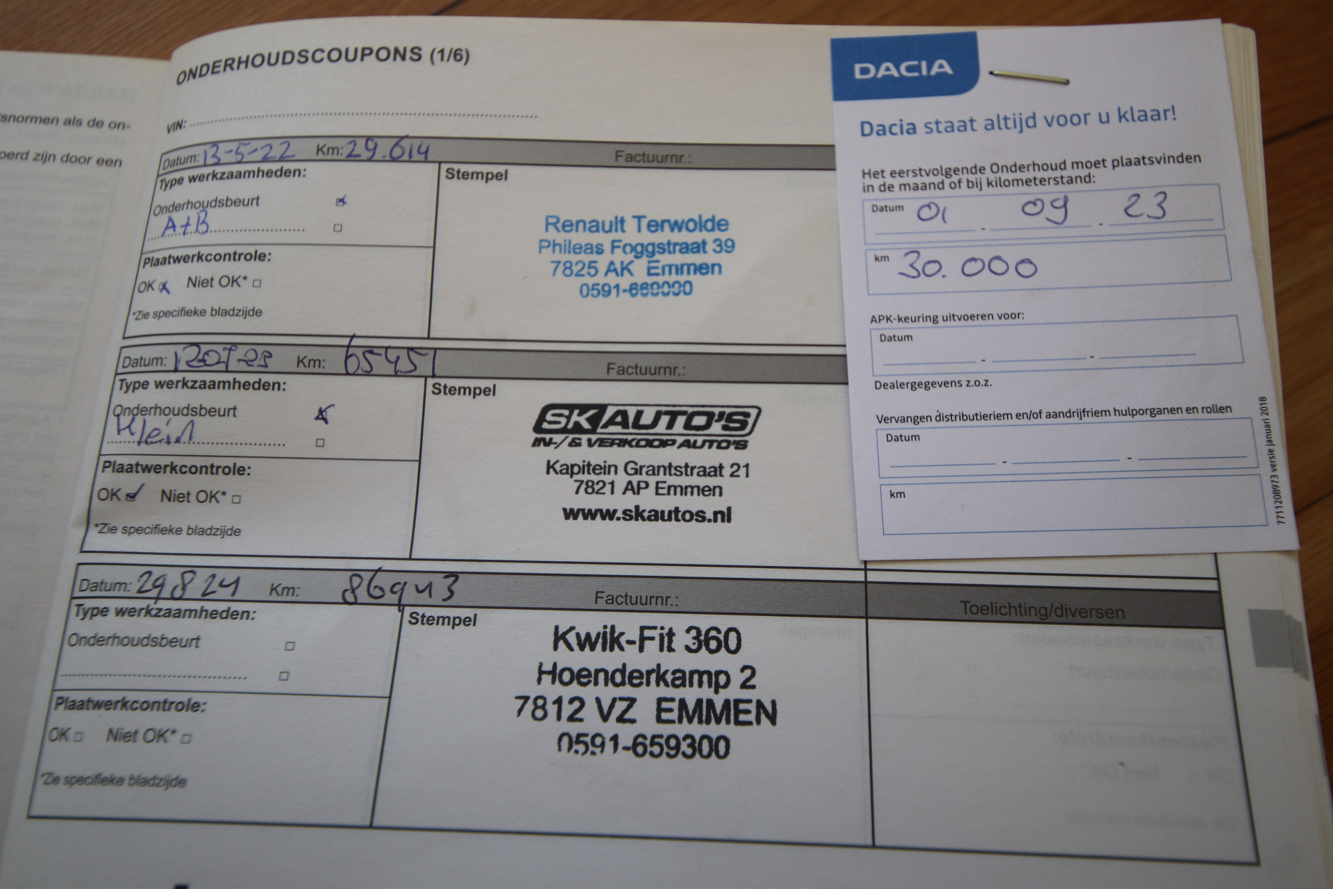 Foto van Dacia Sandero
