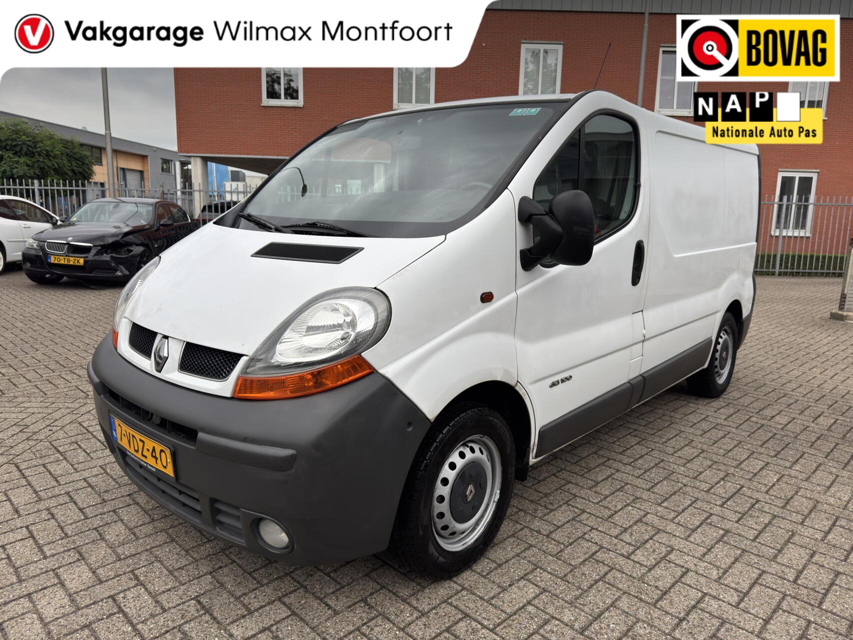 Renault Trafic 1.9 dCi L1H1|Airco|Webasto| 2003 - voorkant