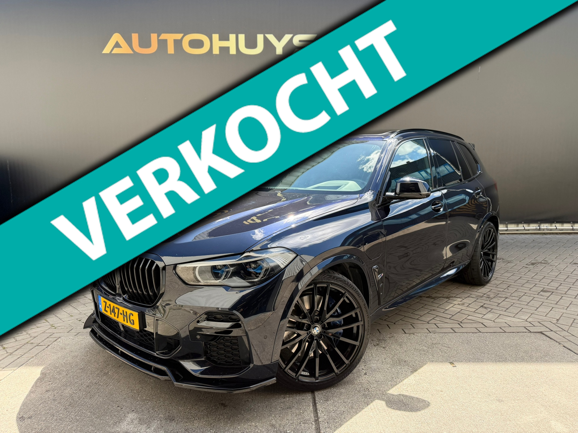 BMW X5 xDrive45e M-sport|M-Seats|Pano|360°|22''|Luchtver|BTW 2022 - voorkant