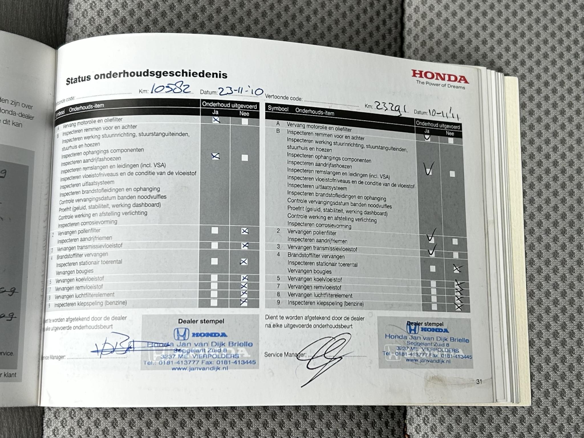 Foto van Honda Insight