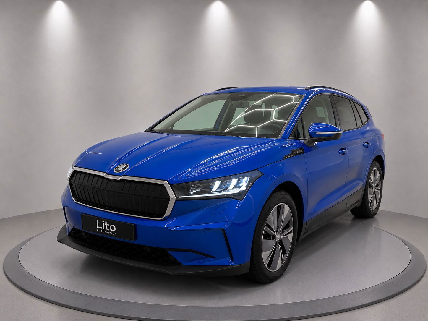Skoda Enyaq 60 60|1/2 LEDER|AIRCO|NAVI|NL-AUTO|NAP| 2022 - voorkant