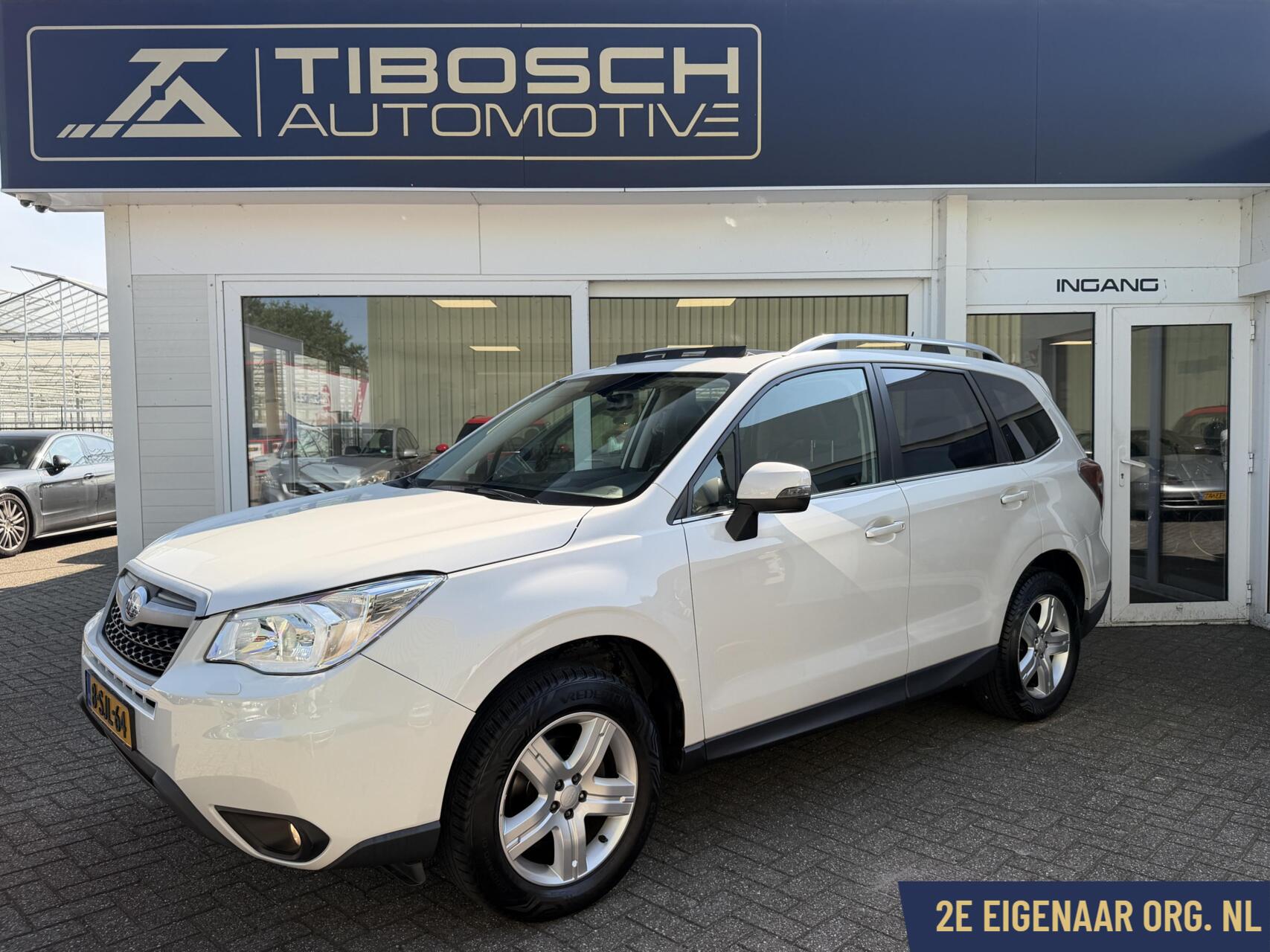 Subaru Forester 2.0 AUT AWD Luxury+ Leder schuifdak Trekhaak 2013 - voorkant