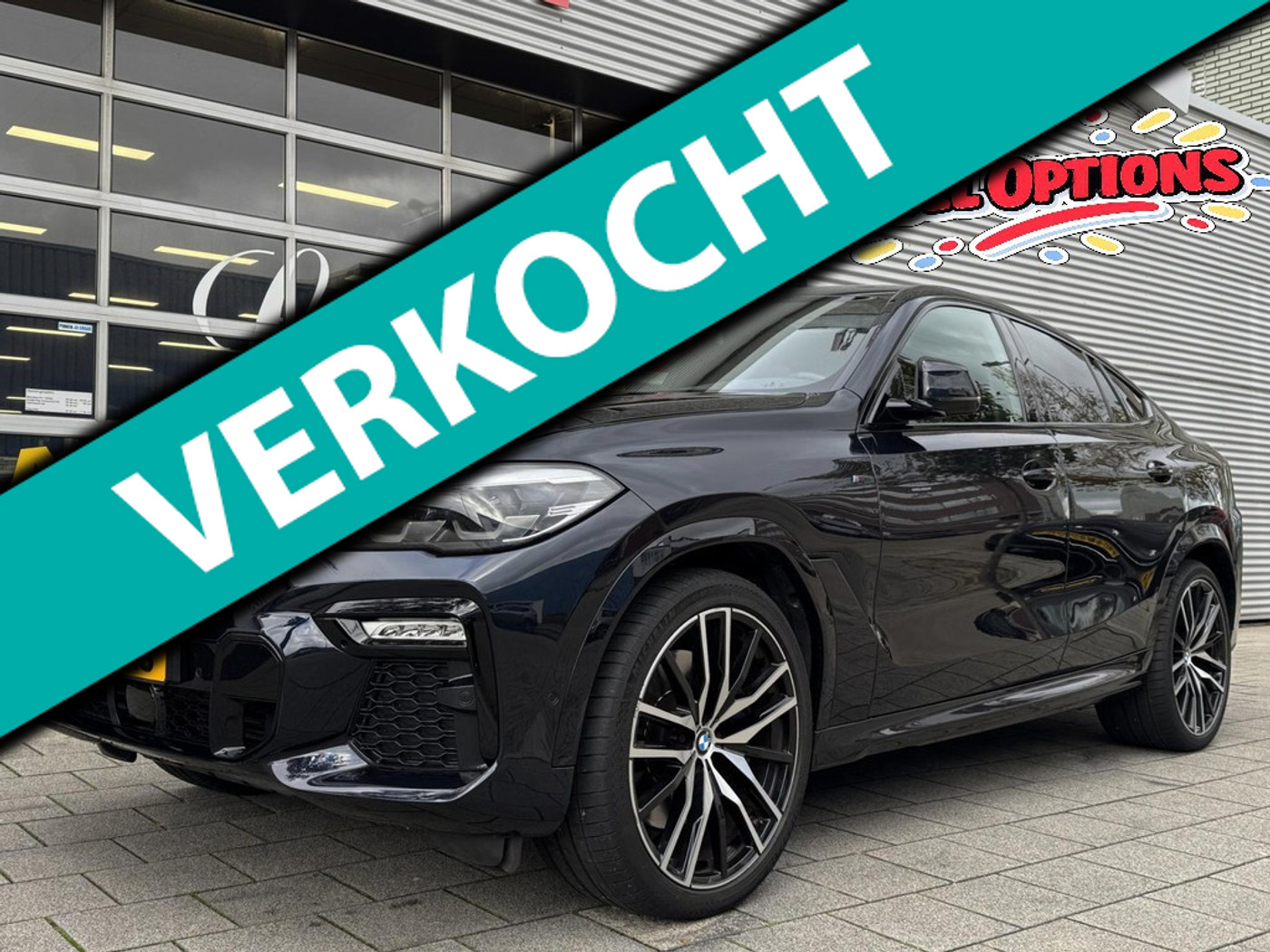 BMW X6 Xdrive30d XDrive30d M- Sport - Panorama dak I Navigatie I Leer I Sport pakket I Head Up I Dealer onderhouden 2020 - voorkant