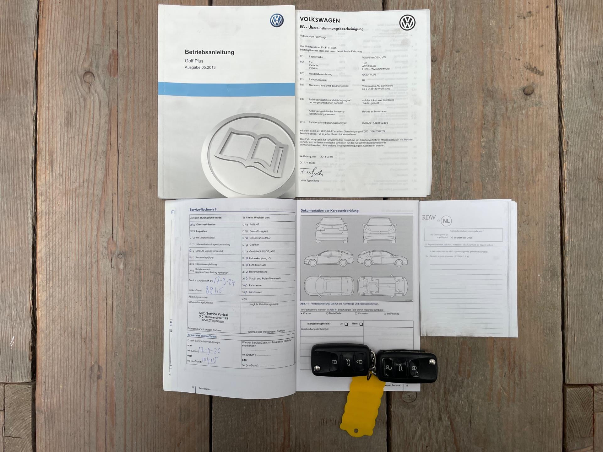 Foto van Volkswagen Golf Plus