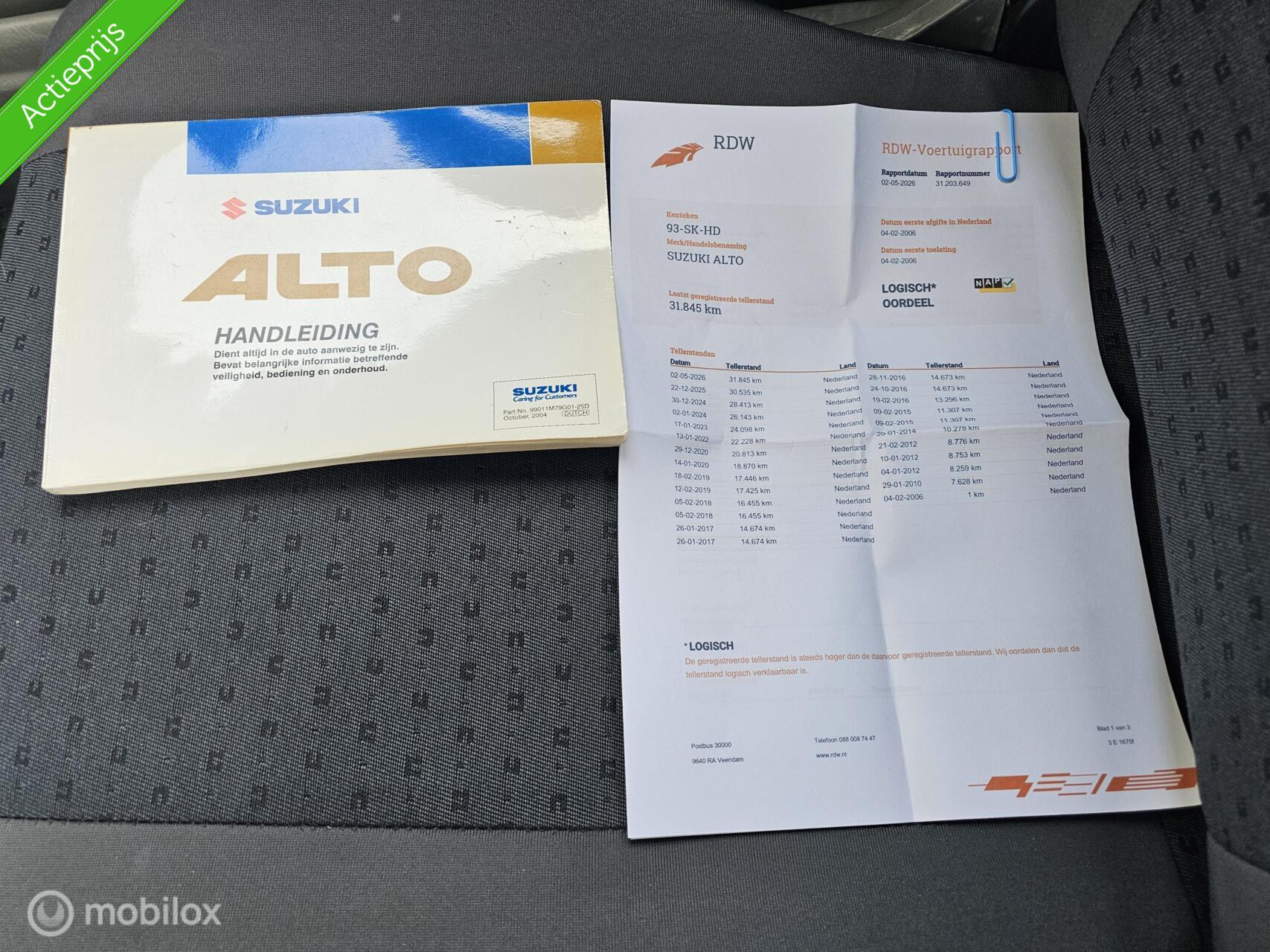 Foto van Suzuki Alto