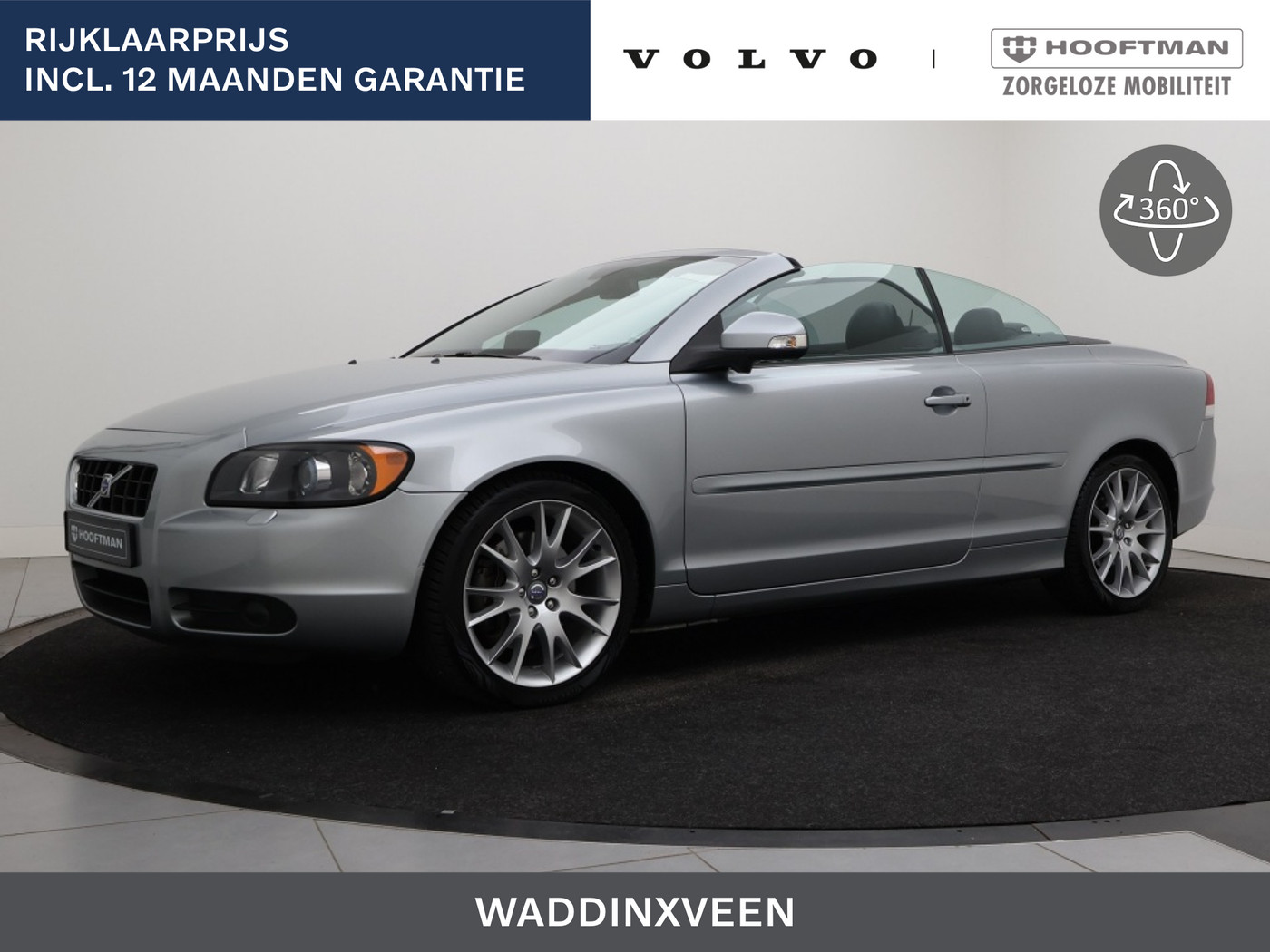 Volvo C70 2.4i AUT(5) MOMENTUM MOBILITY LINE *100% HOOFTMAN ONDERHOUDEN* 18INCH LEDER BLIS 2010 - voorkant