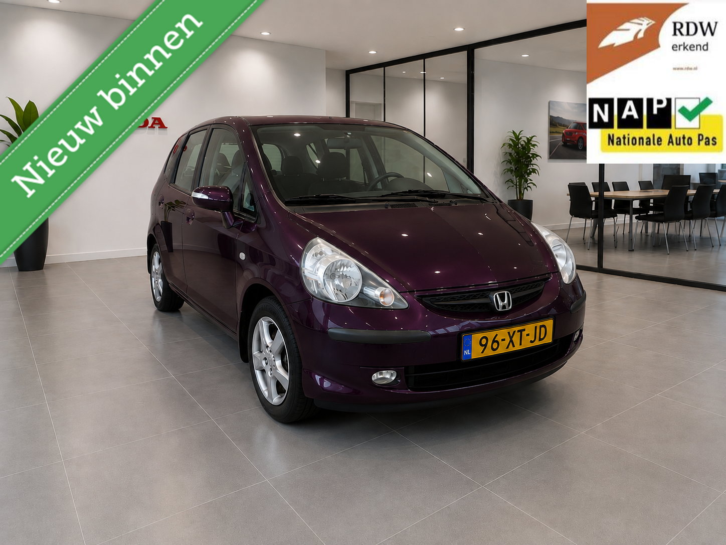 Honda Jazz 1.4 LS 2007 158(NAP) Airco/CV/LM/APK8-2027 2007 - voorkant