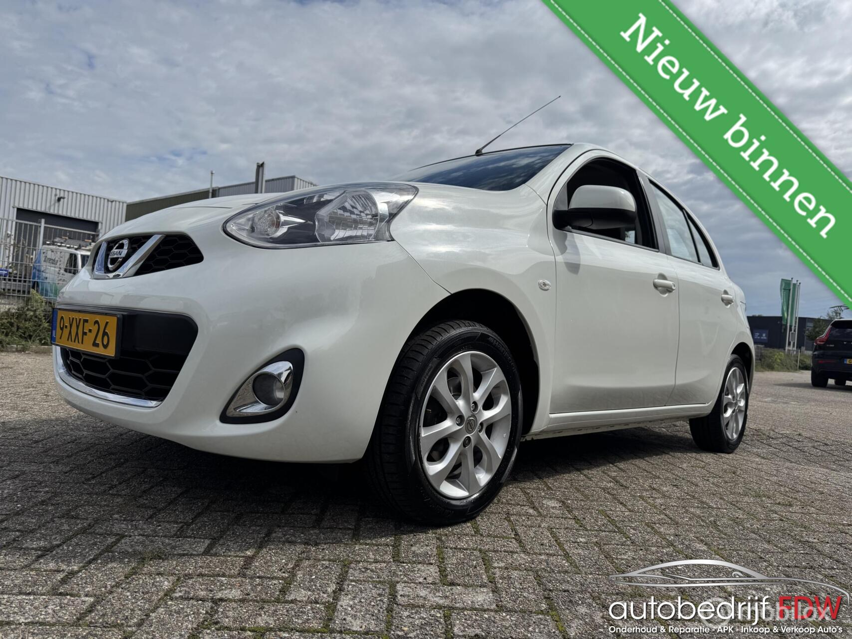 Nissan Nissan Micra 1.2/5DEURS/AIRCO KOUD/CRUISE CONTR./NAP/ 2014 - voorkant