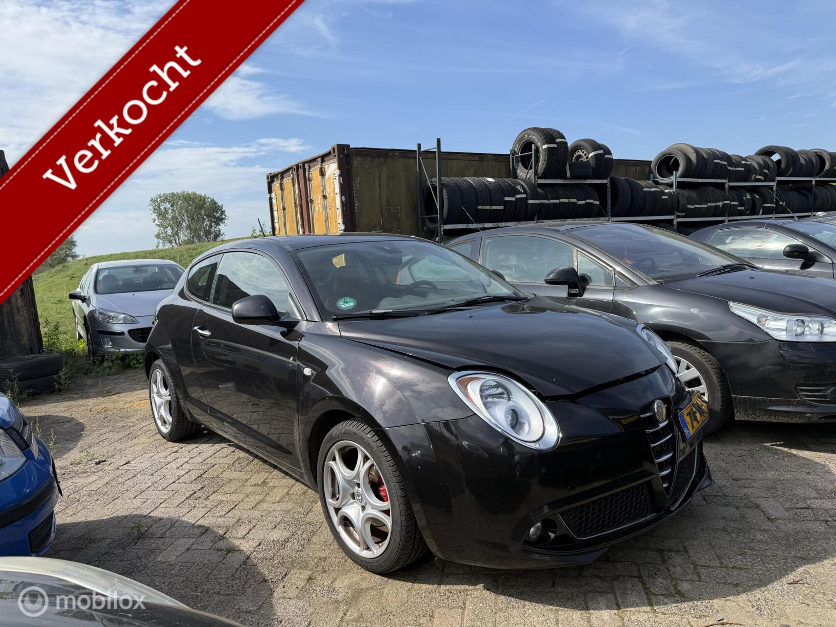 Alfa Romeo Alfa Mito 1.4 T Distinctive, BJ 2010, Schade linksvoor 2010 - voorkant