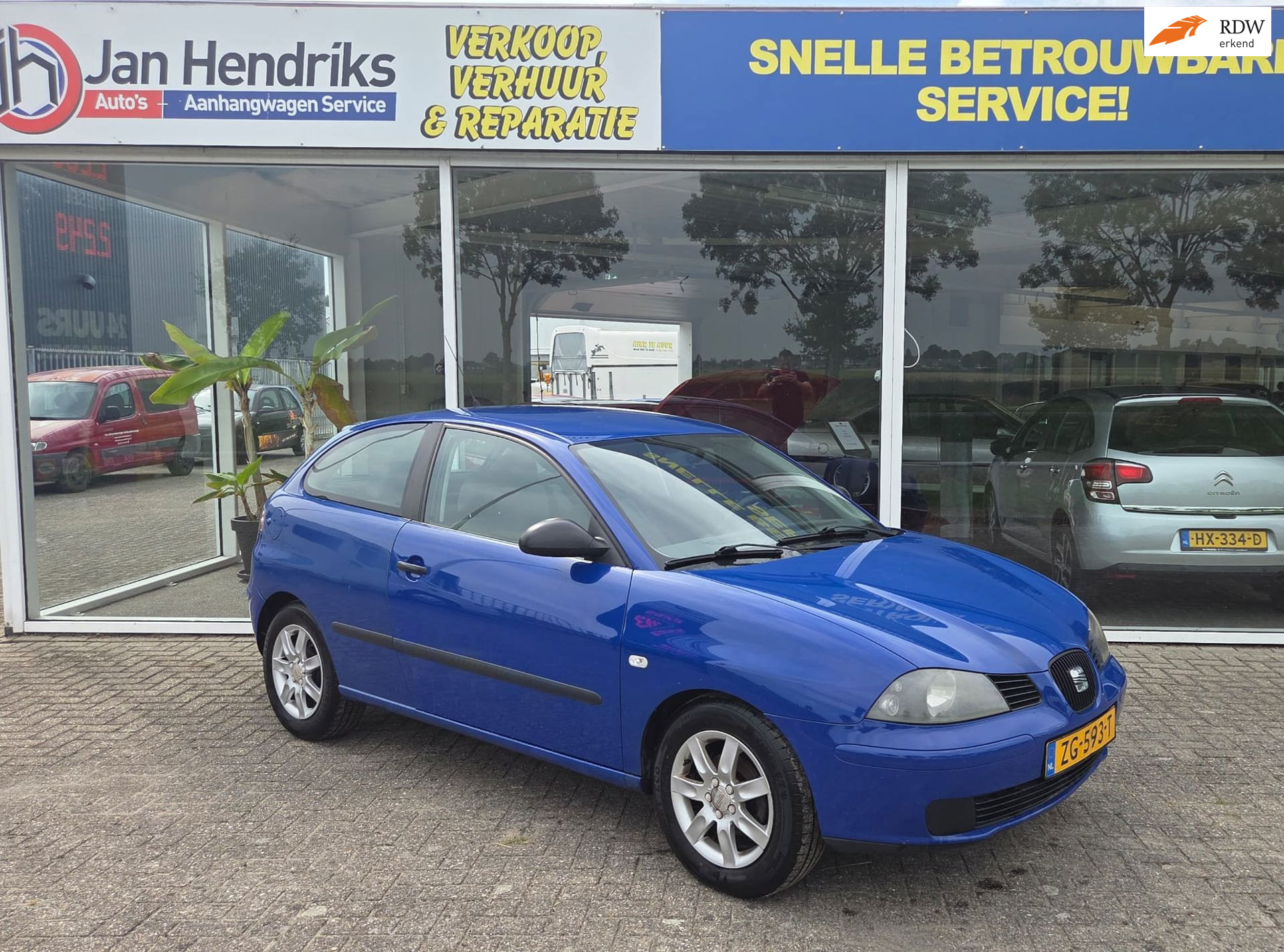 Seat Ibiza 1.4-16V Reference 2004 - voorkant