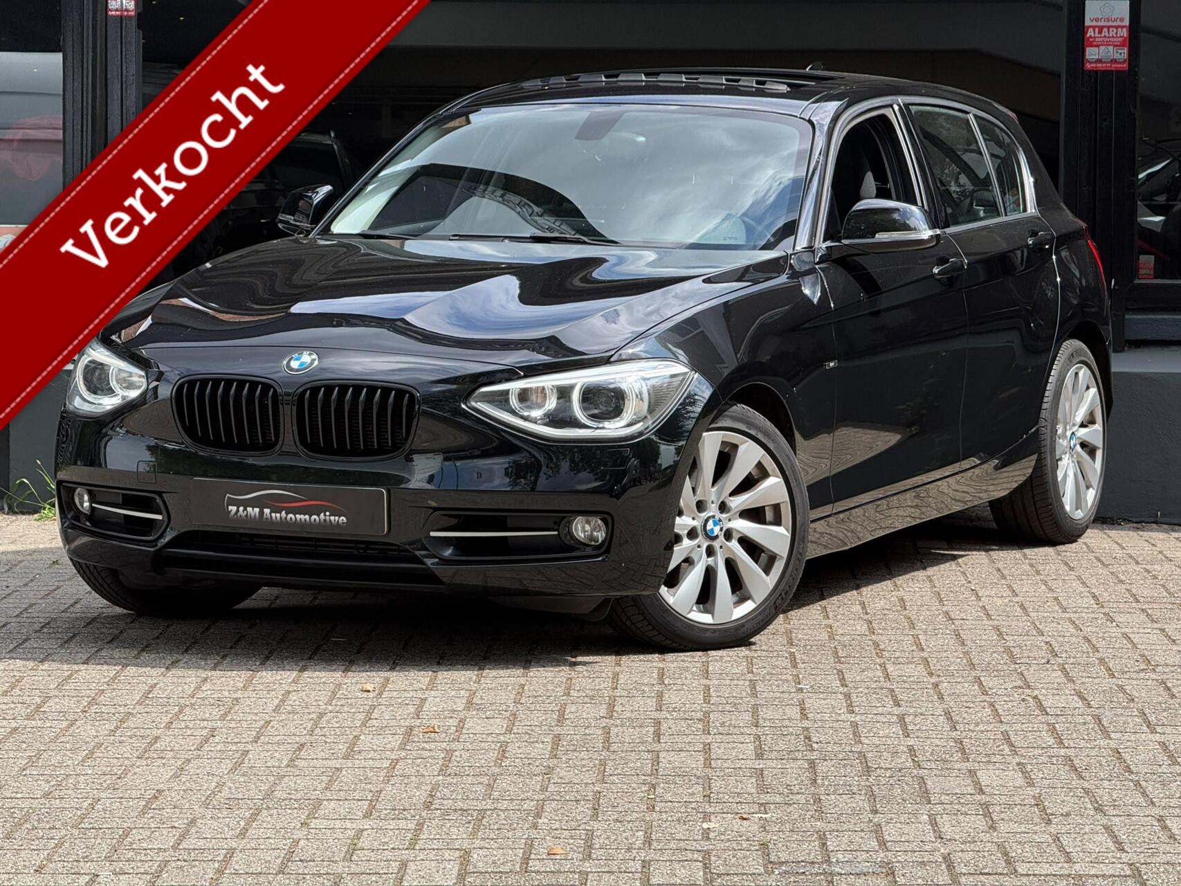 BMW 118i 118i High Executive M-Sport Aut*Xenon*Schuifdak* 2013 - voorkant