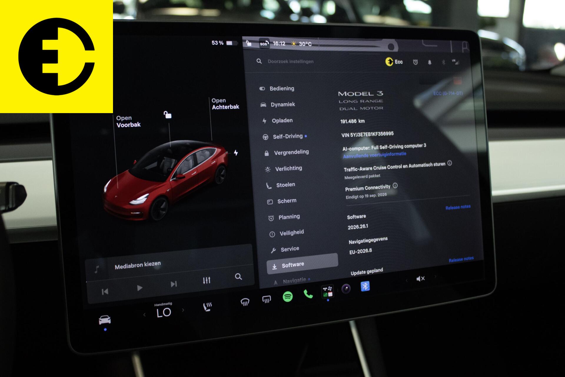 Foto van Tesla Model 3