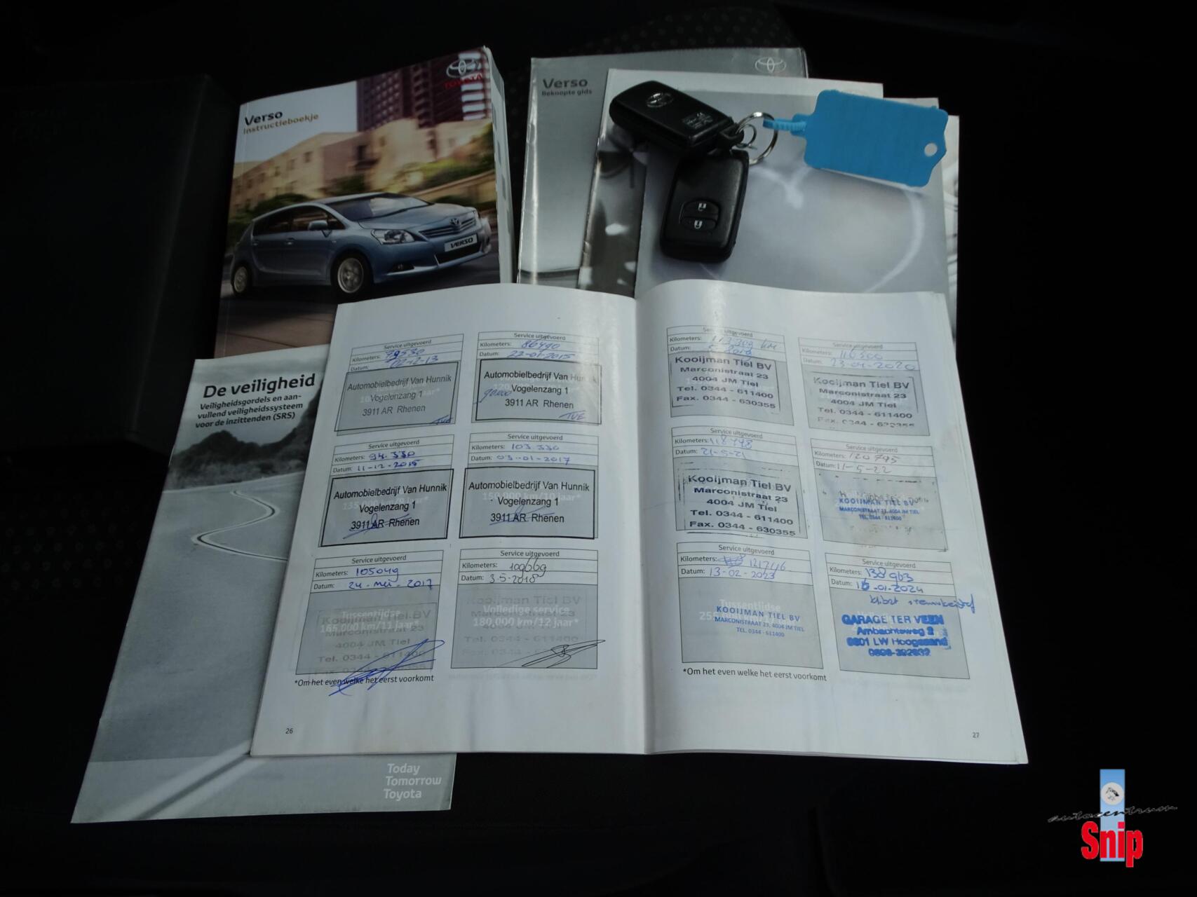 Foto van Toyota Toyota Verso-s