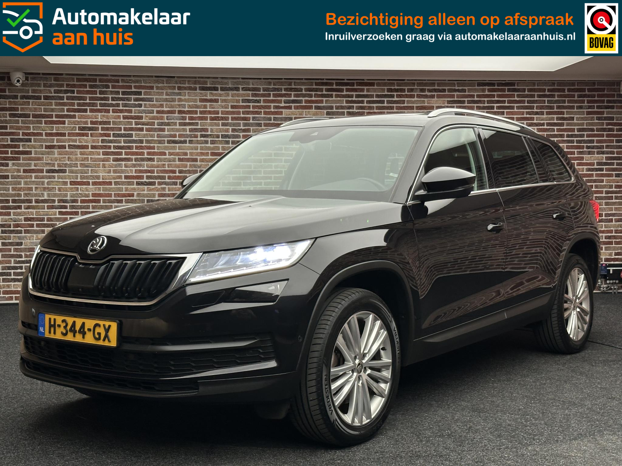 Skoda Kodiaq 2.0 TSI 4x4 Sportline 7p. 2019 - voorkant