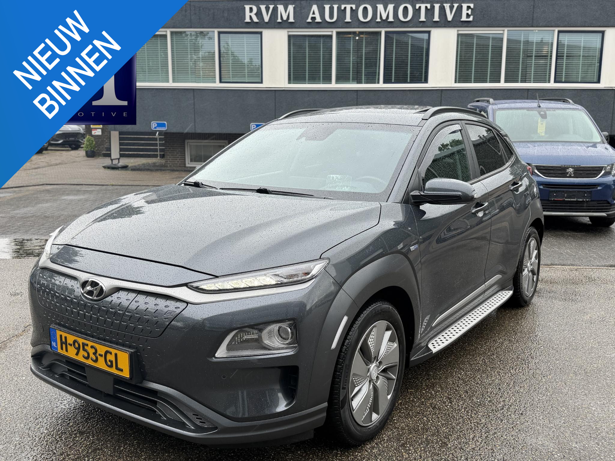 Hyundai Kona EV Premium 64 kWh 2020 - voorkant