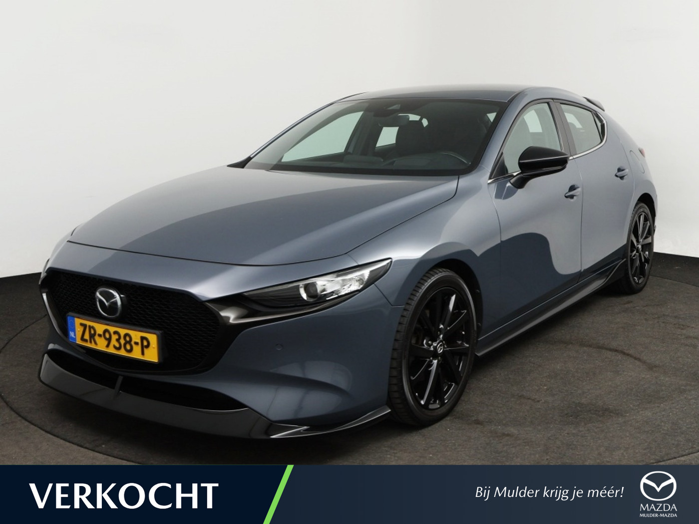 Mazda Mazda3 2.0 e-SkyActiv-G Comfort | Aero-Pack • Leder • Bose • 18 inch 2019 - voorkant