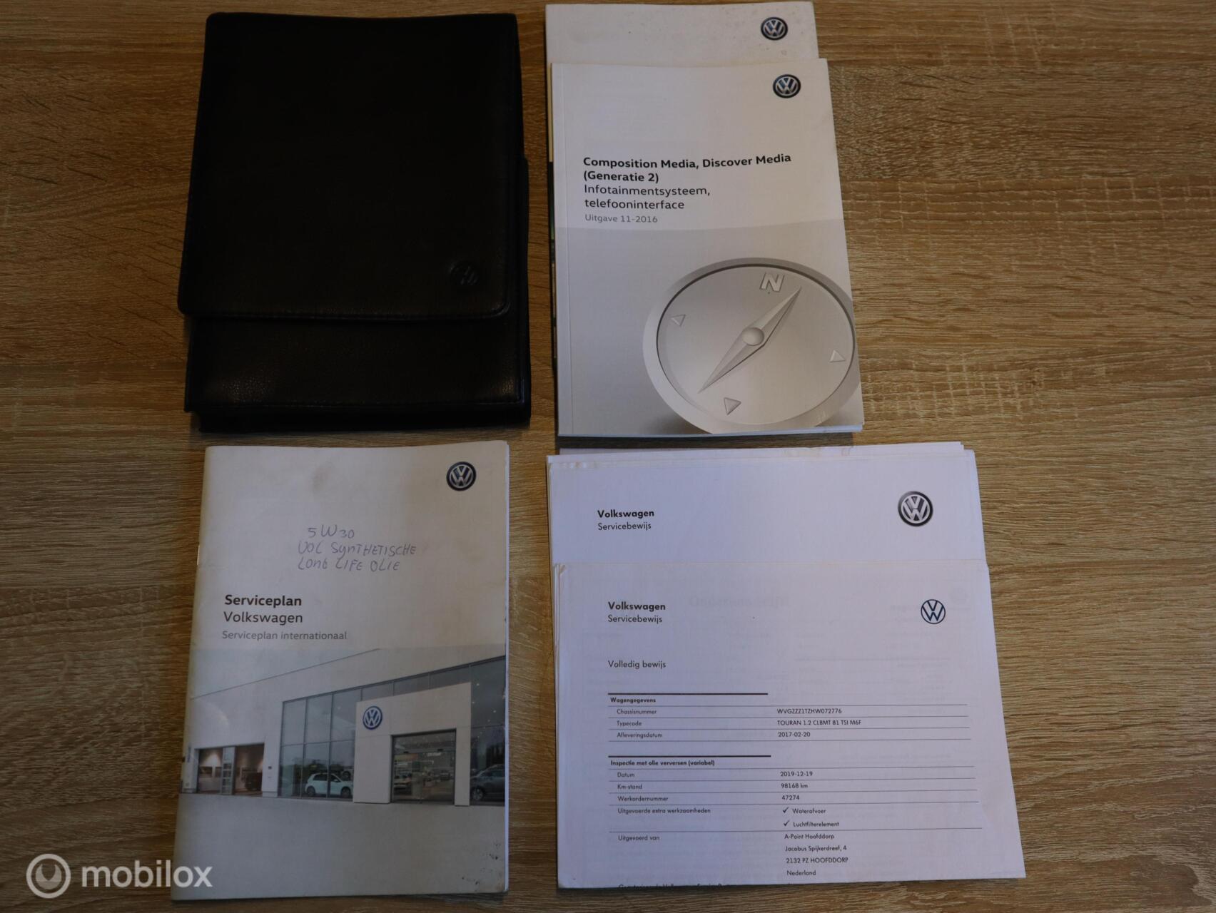 Foto van Volkswagen Touran