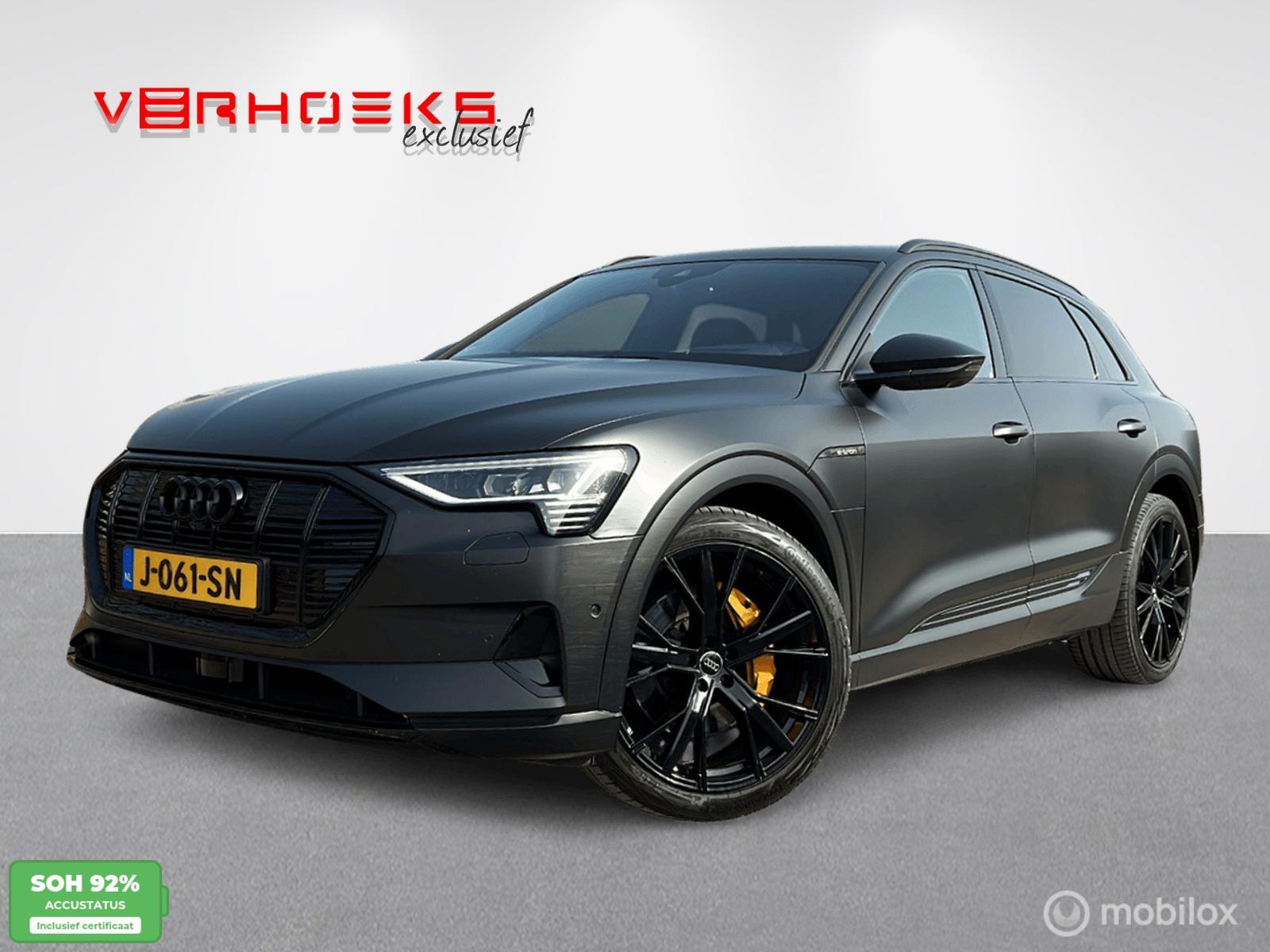 Audi E-tron 55 quattro Business S-Edition Plus 95 kWh 2018 - voorkant