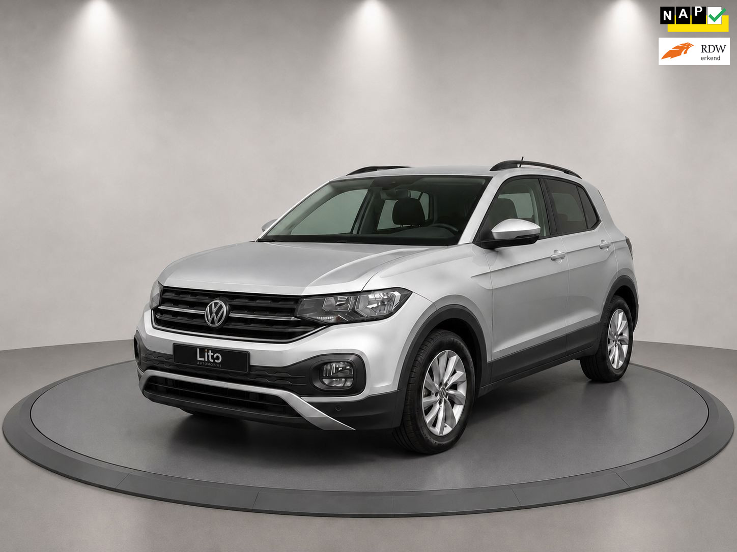 Volkswagen T-cross 1.0 TSI Life Business|CLIMATE|NAVI|GREY| 2020 - voorkant
