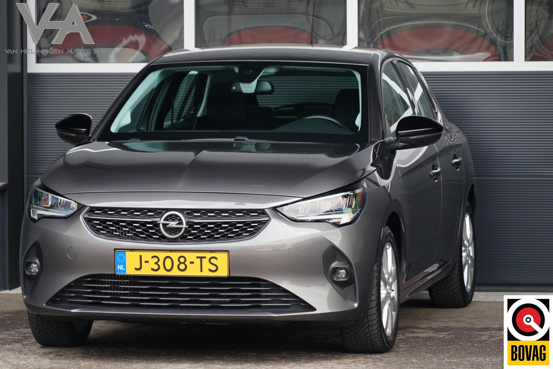 Opel Corsa 1.2 Elegance, NL, CarPlay, LED, cruise, DAB, sfeerverl. 2020 - voorkant