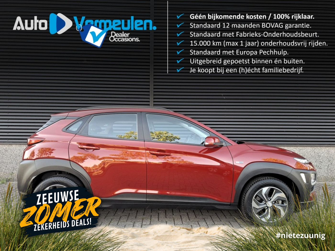 Hyundai Kona 1.6 Hybrid Comfort Smart 2020 - voorkant