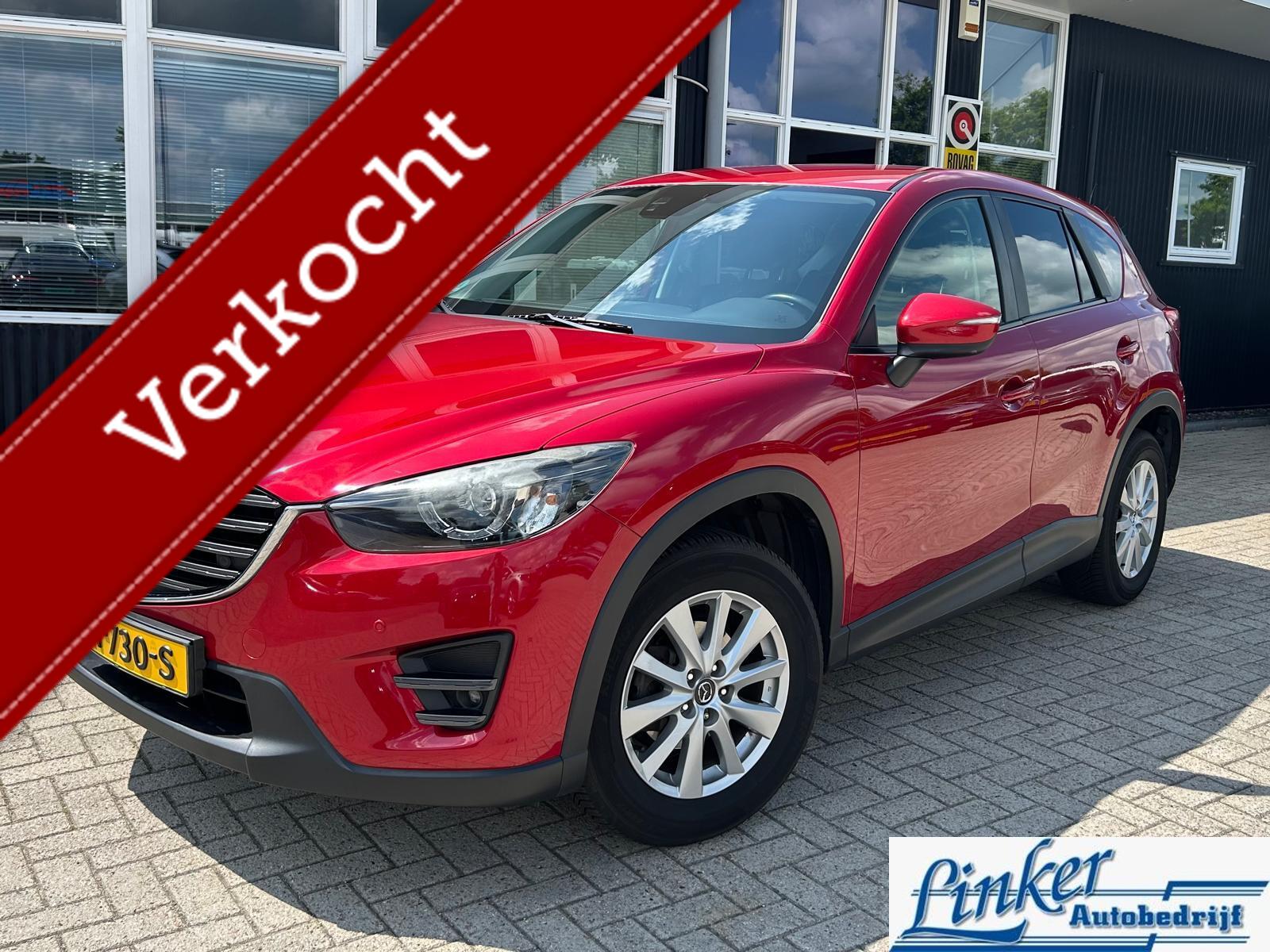 Mazda Mazda Cx-5 2.0 SkyActiv-G 165 TS+ 2WD |trekhaak| Stoelverwarming| cruise | 2016 - voorkant