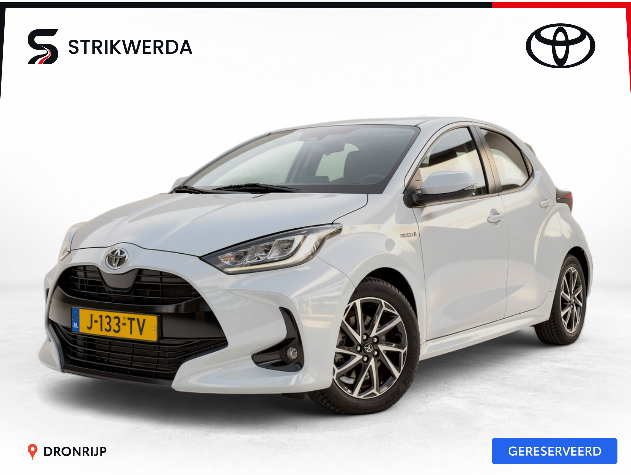 Toyota Yaris 1.5 Hybrid Dynamic 2020 - voorkant