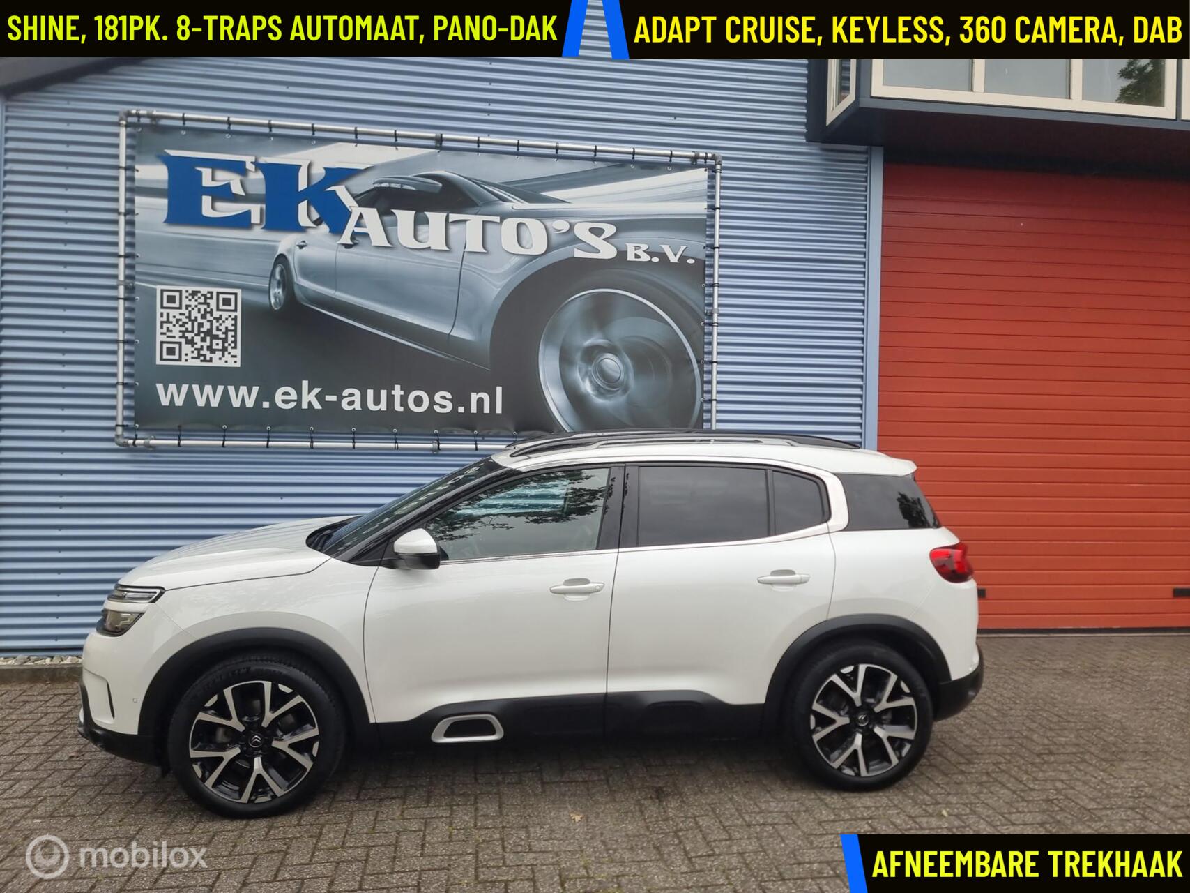 Citroen C5 Aircross 1.6PureTech Shine 181pk 8-Traps Automaat 2019 - voorkant