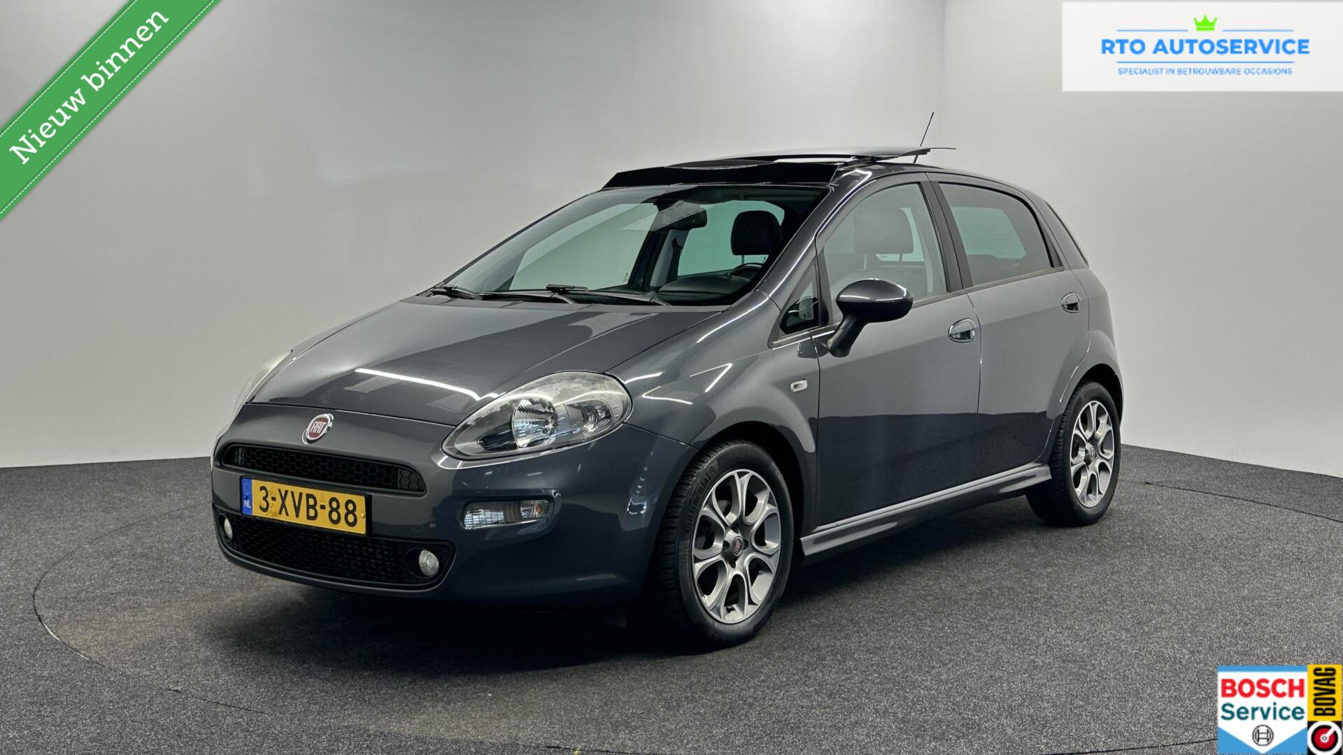 Fiat Fiat Punto 0.9 TwinAir Lounge PANO CRUISE 81000 KM. 2014 - voorkant