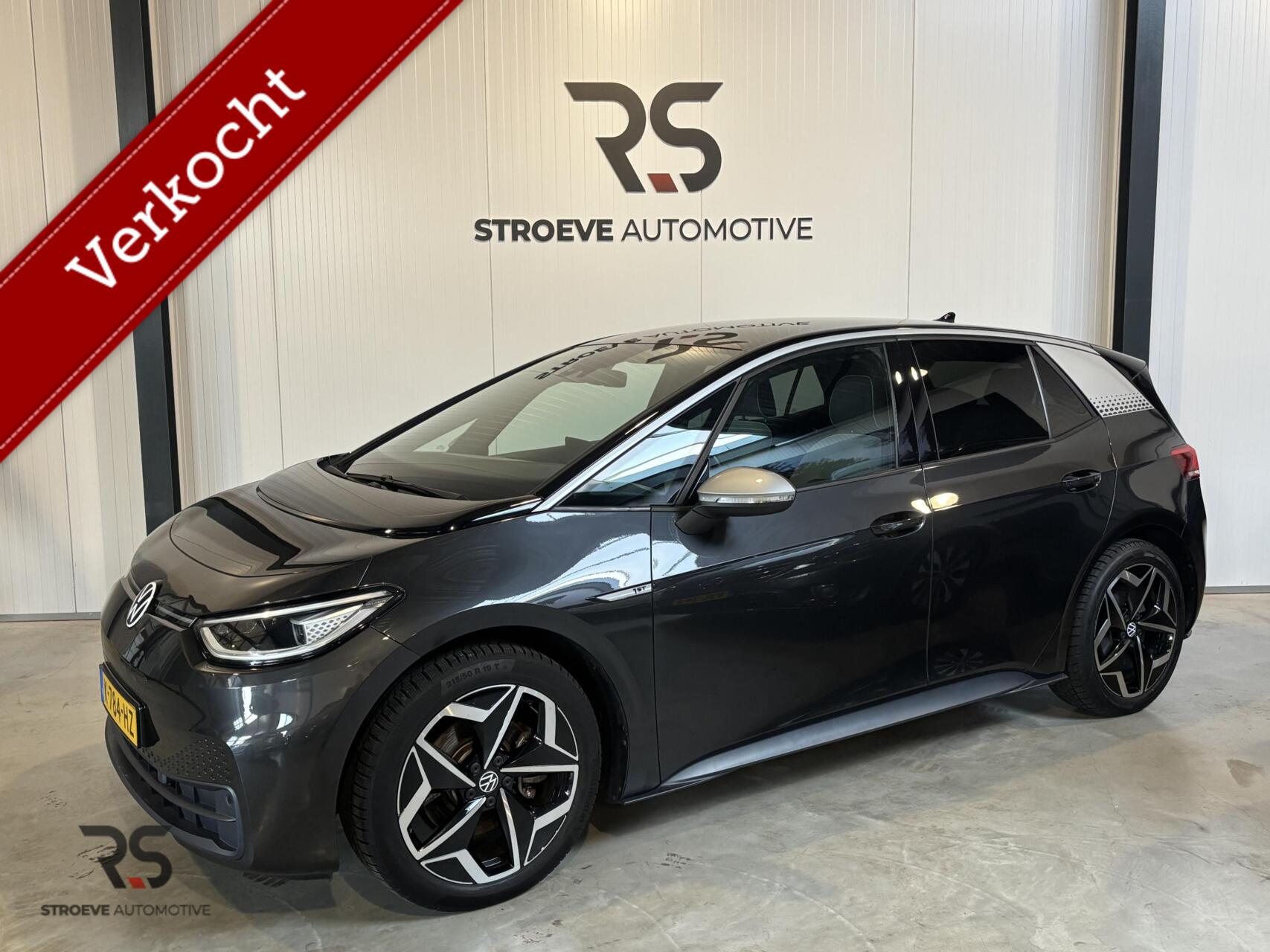 Volkswagen Id.3 Pro 150 KW First Plus 58 kWh | SOH 91%!! | Navi | Matrix | ACC | Camera | DAB | Keyless | CarPlay | Stoel/stuur verw | Org NL | 2020 - voorkant