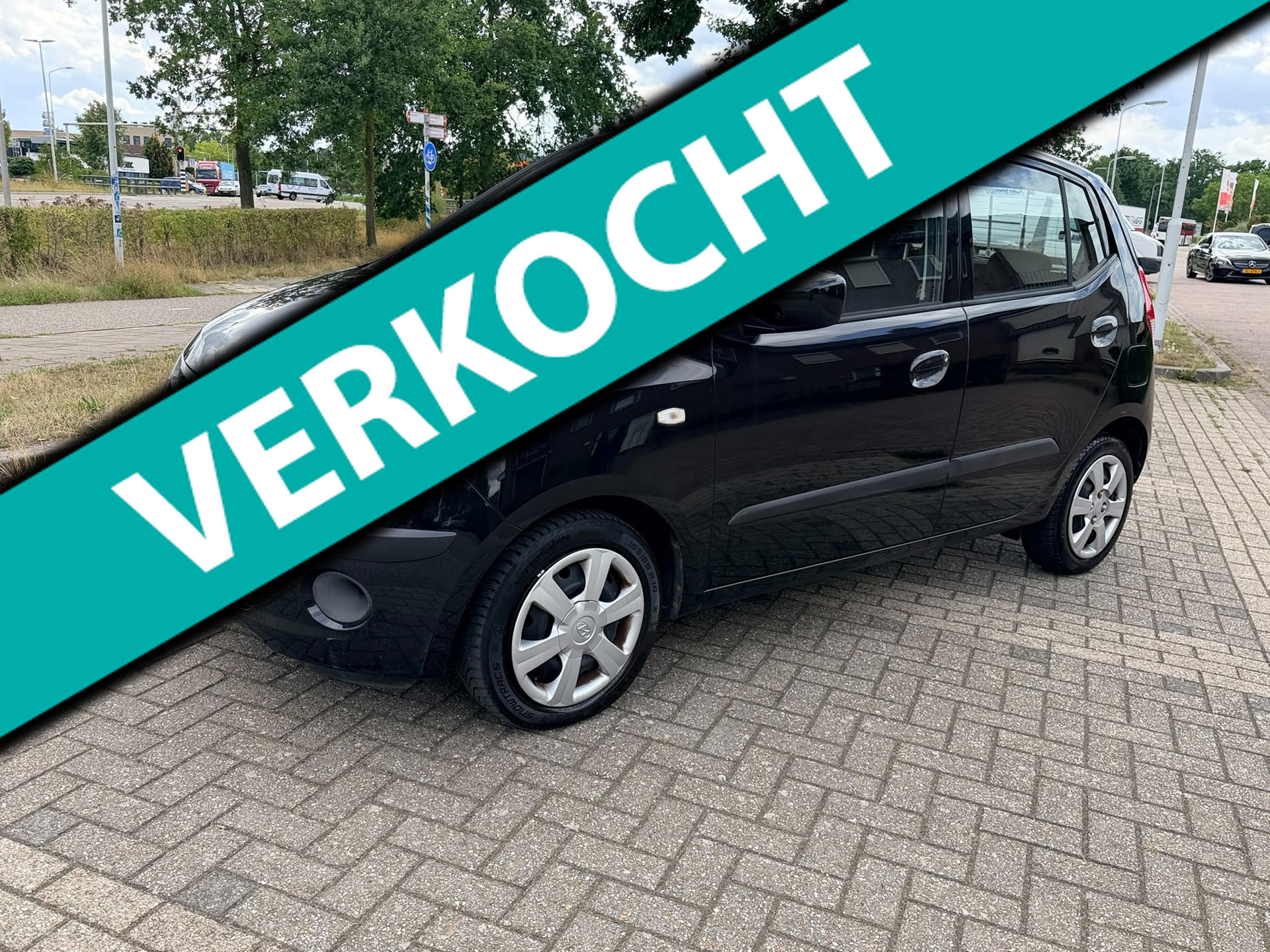 Hyundai I 10 1.1 Automaat - APK 09.2027! Airco 2008 - voorkant
