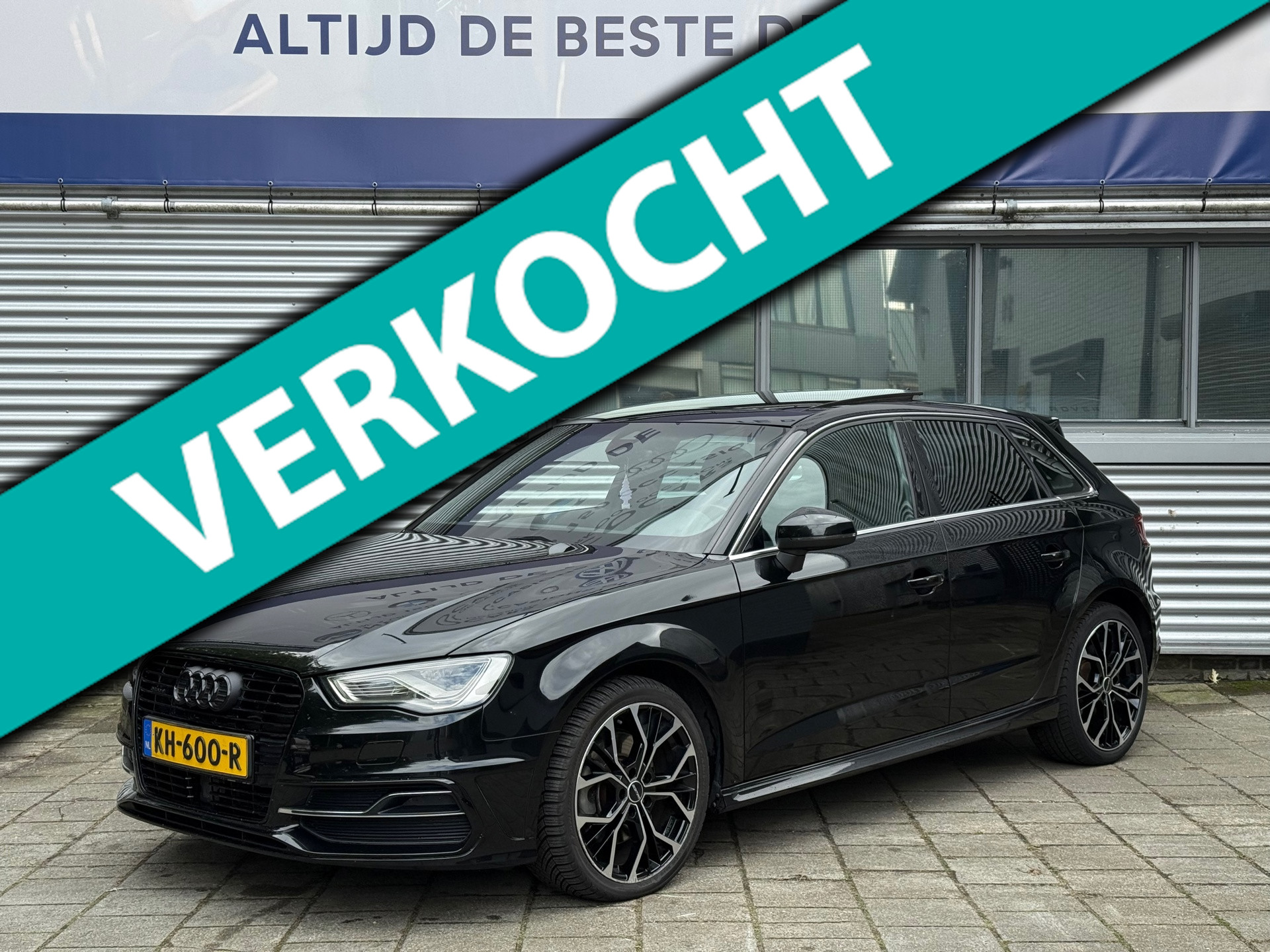Audi A3 Sportback E-tron 1.4 e-tron PHEV Ambition Pro Line plus l S-Line l Pano Navi l Xenon l Lane-Assist l 2015 - voorkant