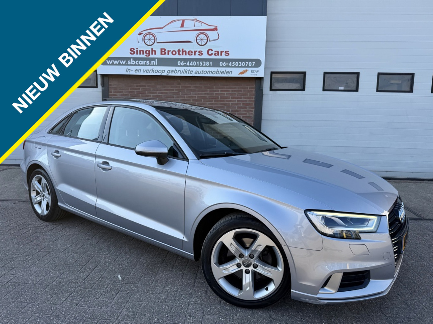 Audi A3 Limousine 1.0 TFSI Sp.L.Ed./Nap/Pano/Pdc/Inruil mog!!!! 2016 - voorkant