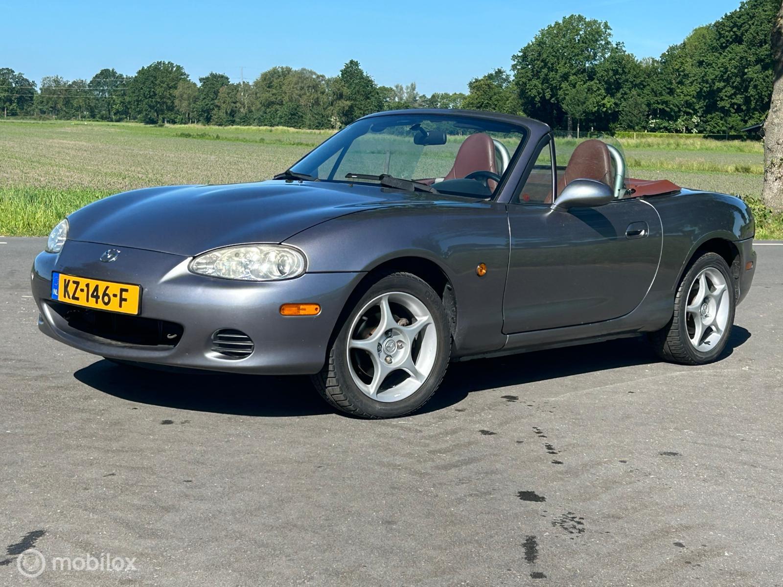 Mazda Mazda Mx-5 1.6i Phoenix,  Titanium Grey 2002 - voorkant