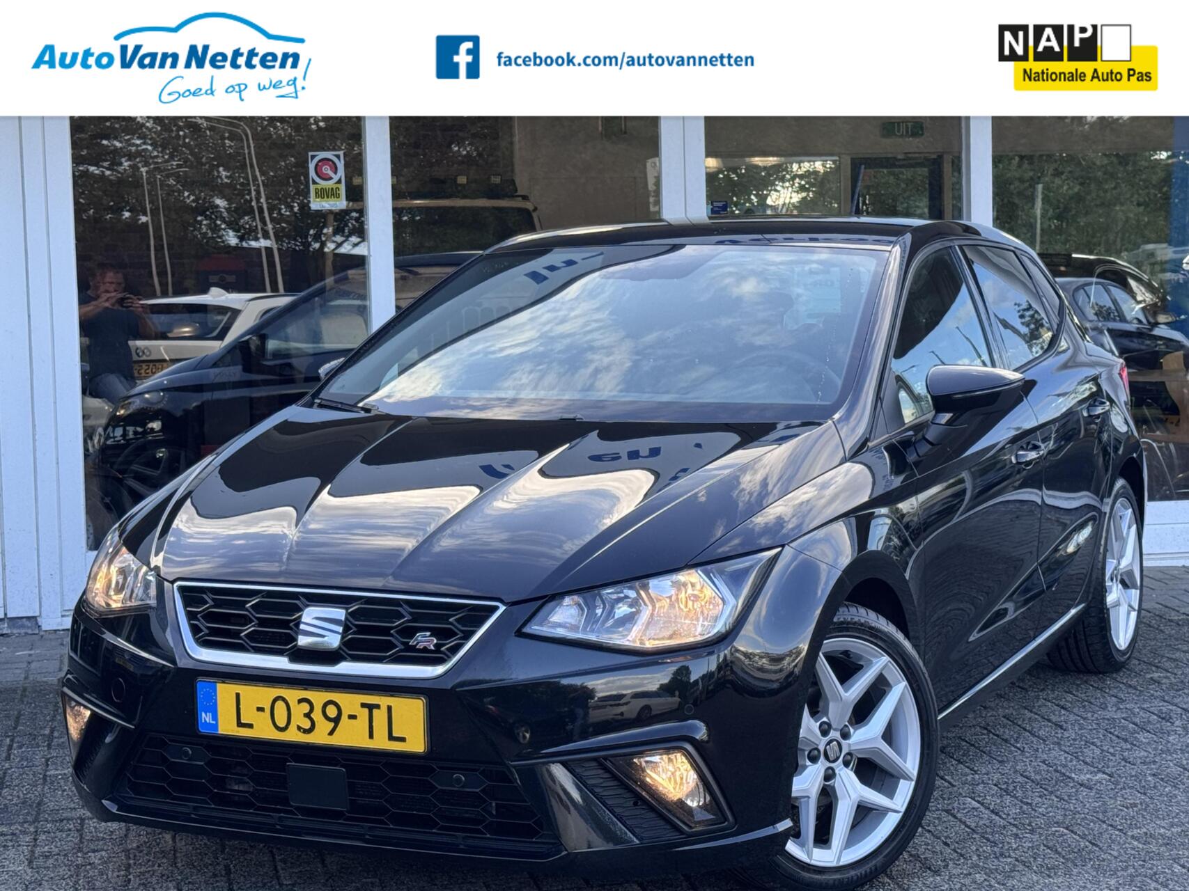 Seat Ibiza 1.0 TSI FR Business Intense 2021 - voorkant