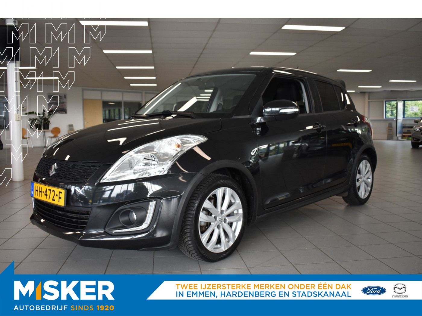 Suzuki Swift 1.2 Exclusive Weinig km , Spoiler 2015 - voorkant