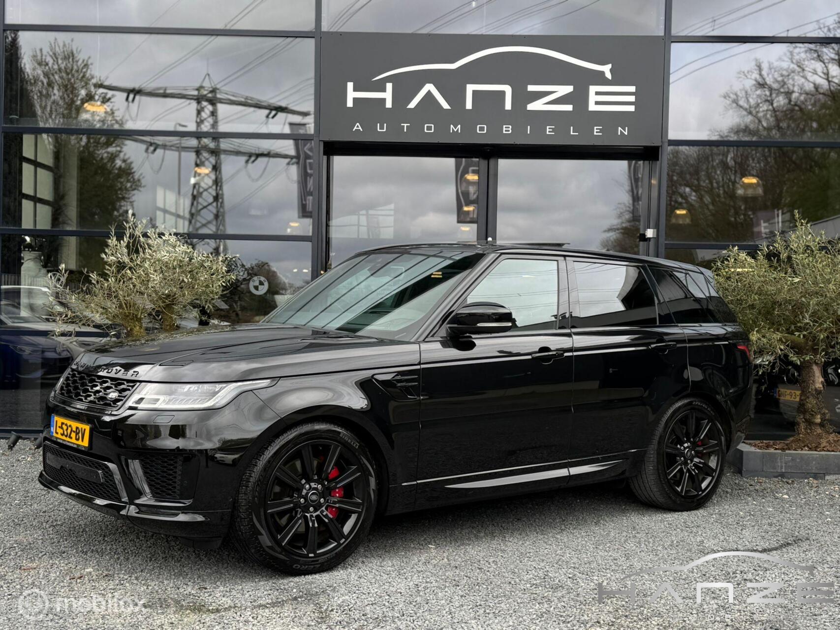 Land Rover Range Rover Sport P400e HSE Dynamic Stealth NAP 2021 - voorkant