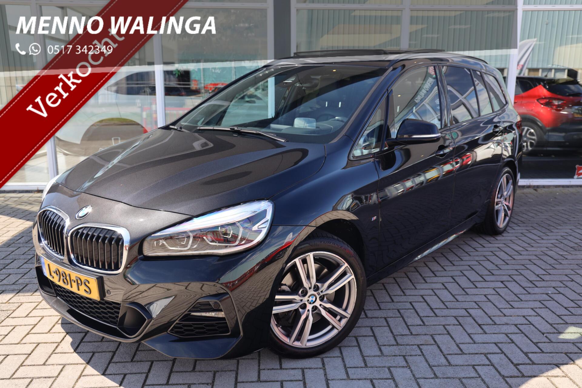 BMW 220i Gran Tourer 220i Business Edition Plus| M-Pakket|Automaat|Schuif-kanteldak|Leder|Camera 2021 - voorkant