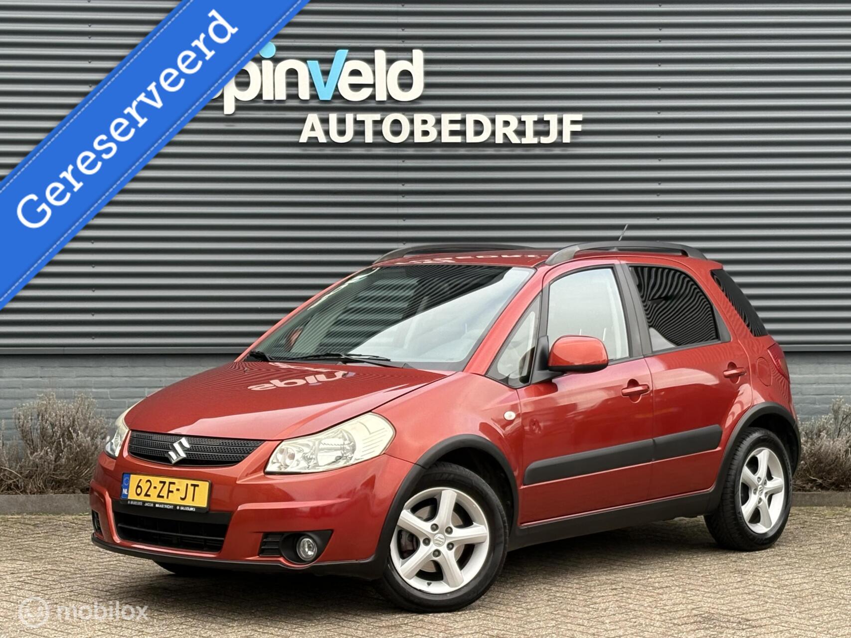Suzuki Sx4 1.6 Comfort - Airco - Elek pakket - Nap 2008 - voorkant