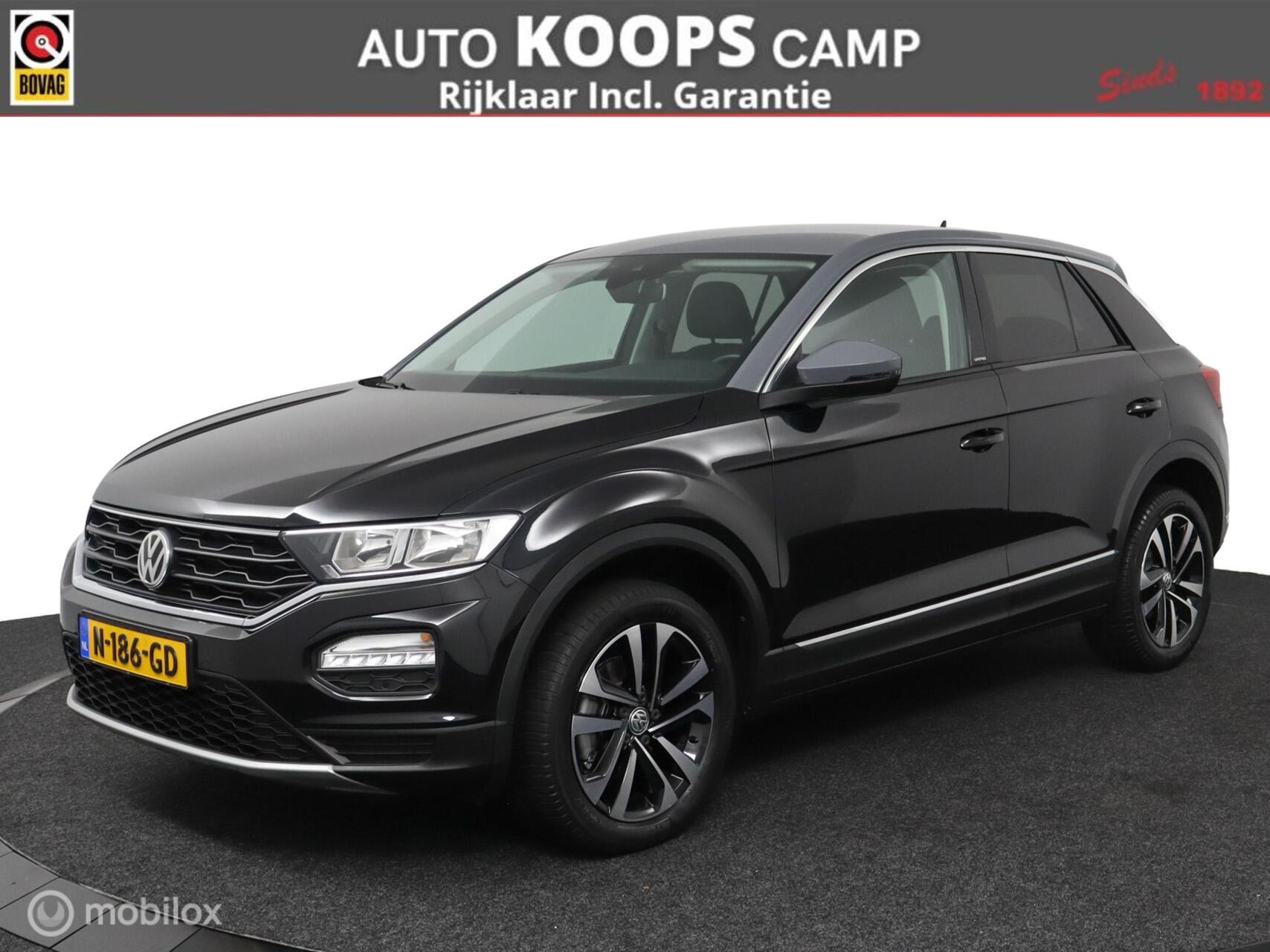 Volkswagen T-roc 1.5 TSI 150 Pk Sport| DSG Automaat | Standkachel | Elec. achterklep | Stoel verwarming | Michelin all seasons | DEALER-STAAT 2020 - voorkant