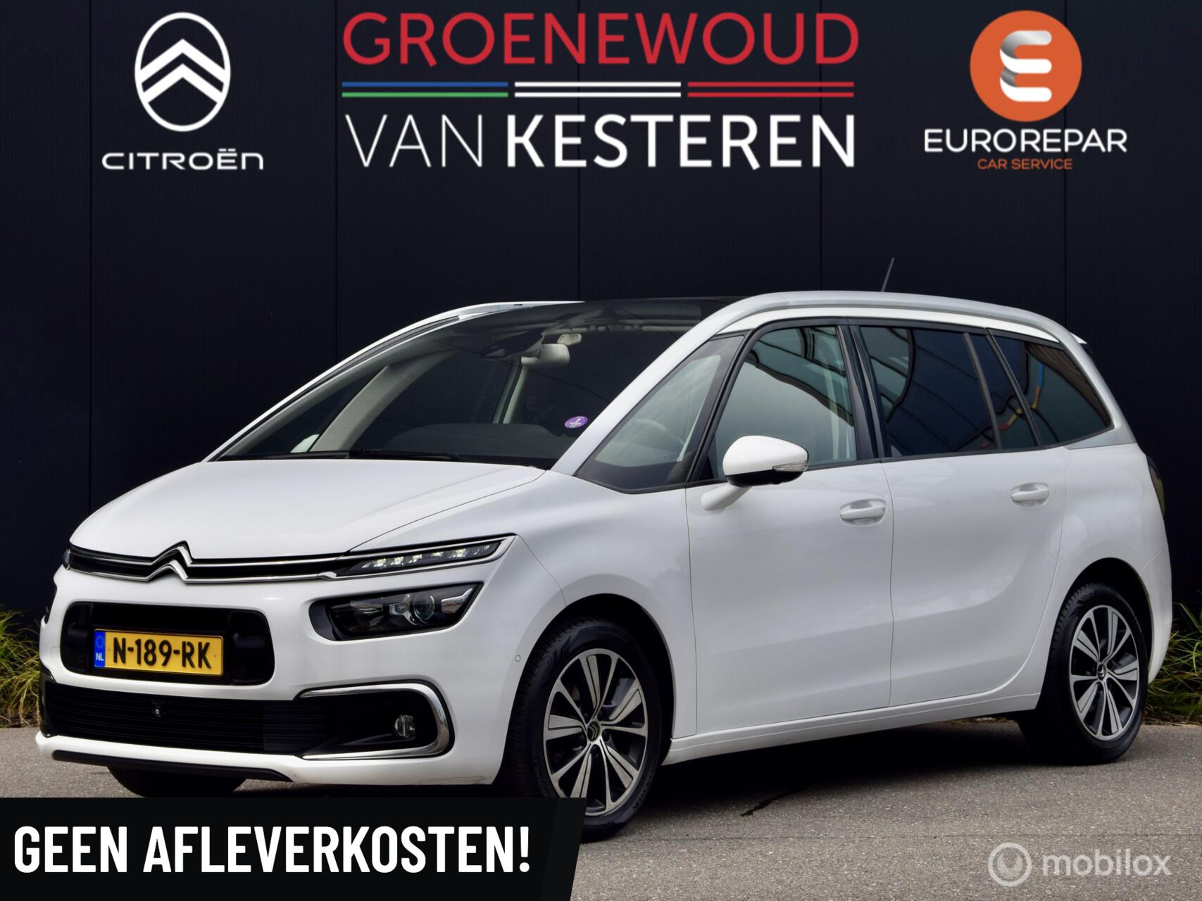 Citroen Grand C4 Picasso Shine I 7-zitter I Panodak I Navi I 2018 - voorkant