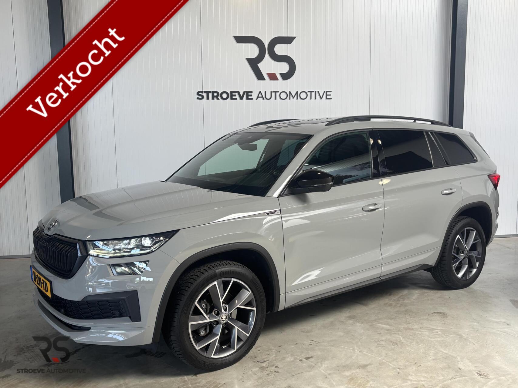 Skoda Kodiaq 1.5 TSI 150 pk DSG Sportline Business 7p. 2022 - voorkant