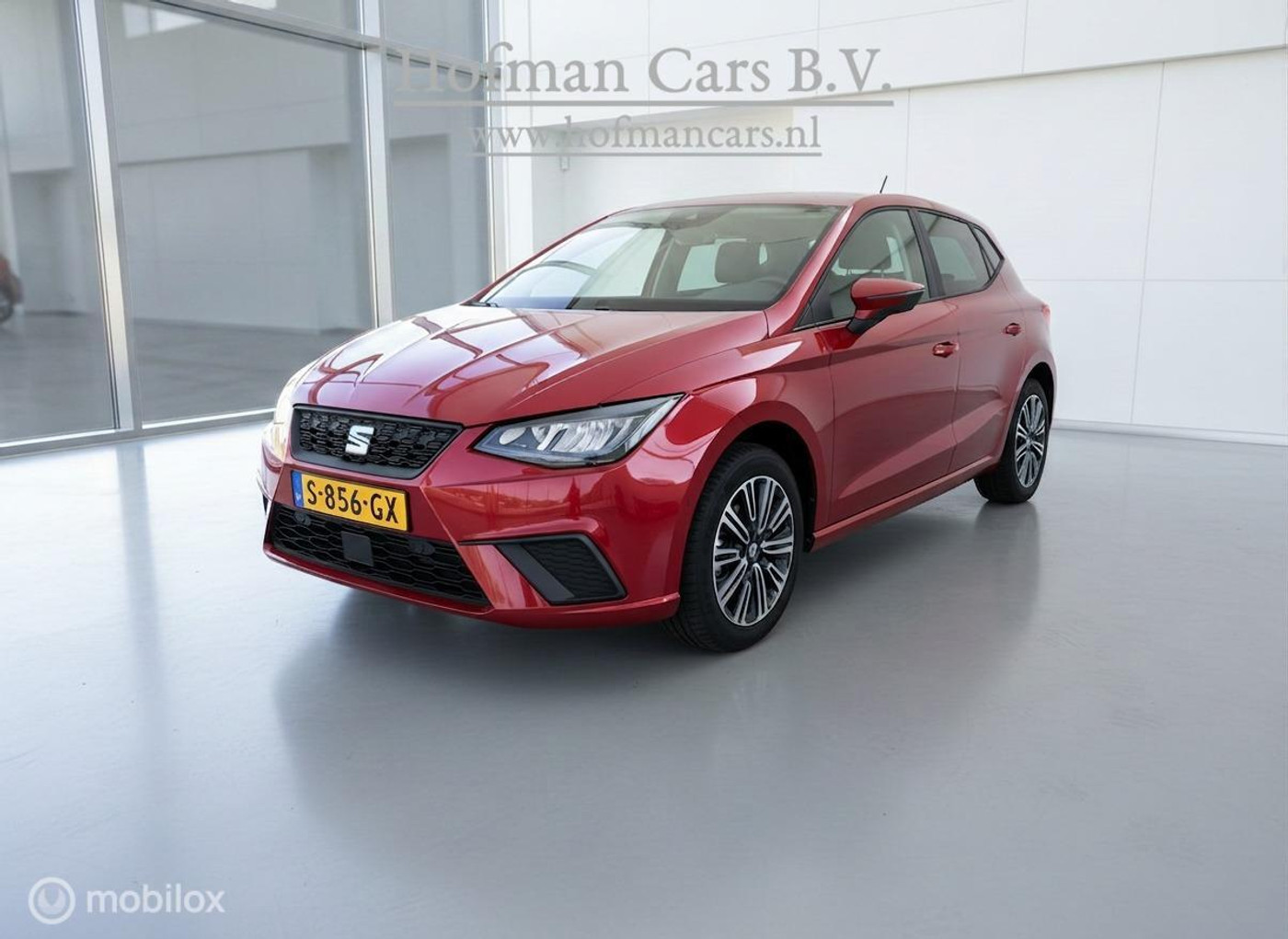 Seat Ibiza 1.0 EcoTSI Style Business Connect | 02/2023 | 82.976 km | NL Auto | BTW | Rood Metallic 2023 - voorkant