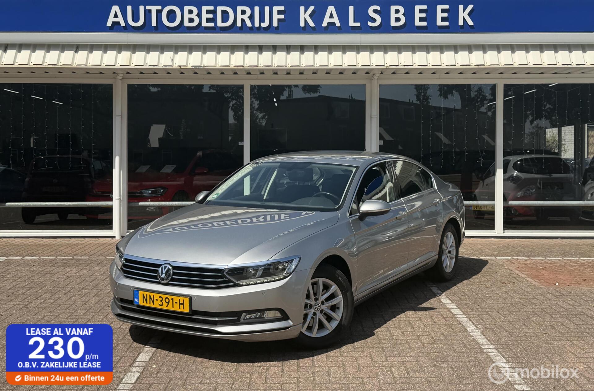 Volkswagen Passat 1.4 TSI Comfortline|Navigatie|NL|124DKM|Climate|Led| 2017 - voorkant