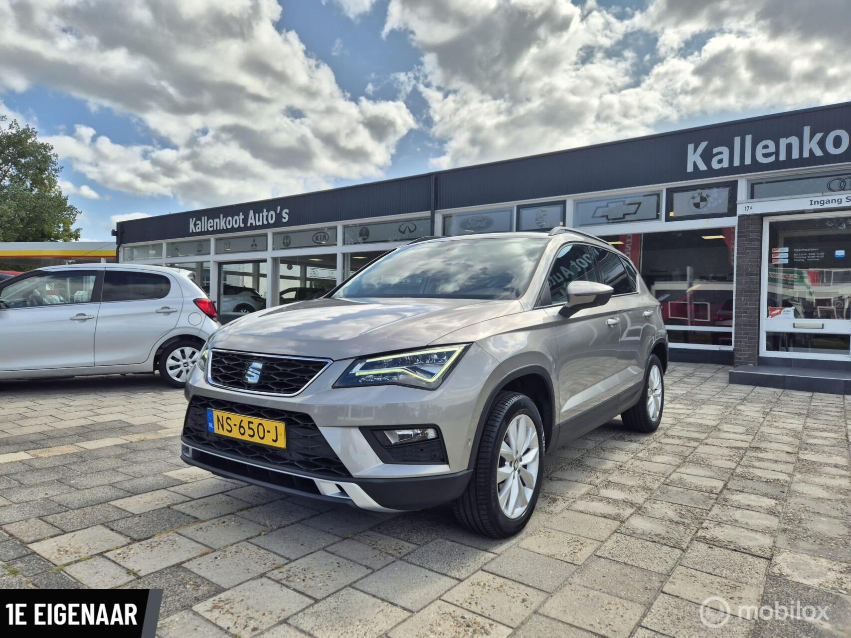 Seat Ateca 1.4 EcoTSI Style, 1e Eigenaar, Dealer onderhouden! 2017 - voorkant
