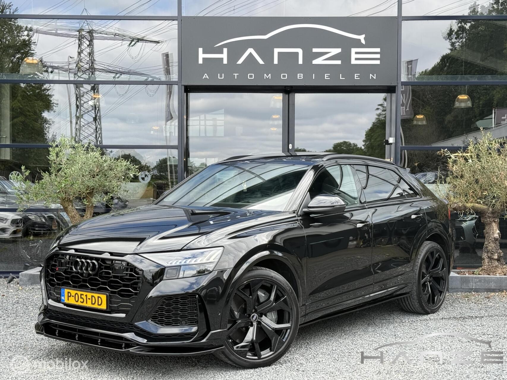 Audi RS Q8 4.0 TFSI|Pano|Carbon|23"|Keramisch|360°|B&O|VOL! 2021 - voorkant