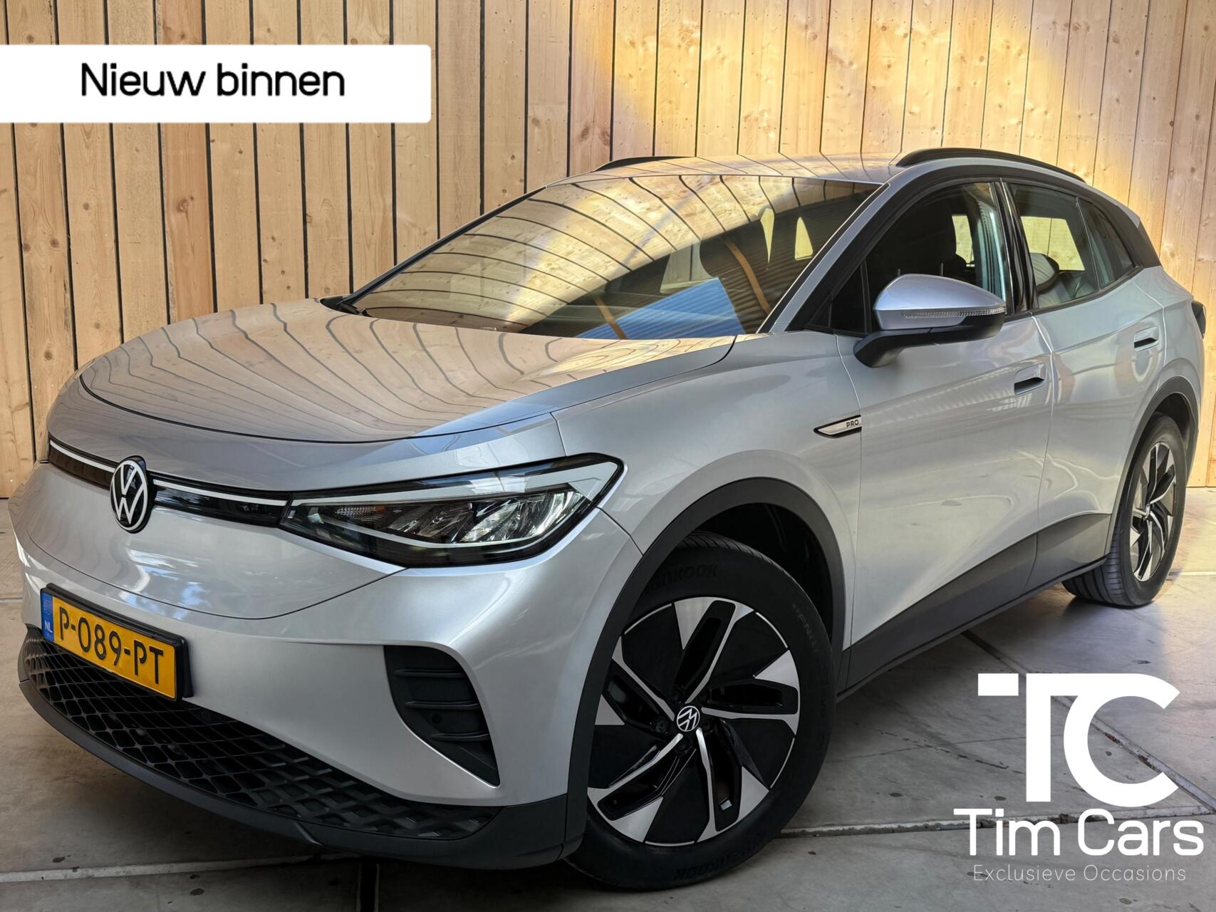 Volkswagen Id.4 Pro 150 KW Pro 77 kWh Apple CarPlay/Android Auto | Climate control |  Cruise control adaptief | DAB ontvangst | LED verlichting | Navigatiesysteem | Sfeerverlichting | Trekhaak uitklapbaar 2022 - voorkant
