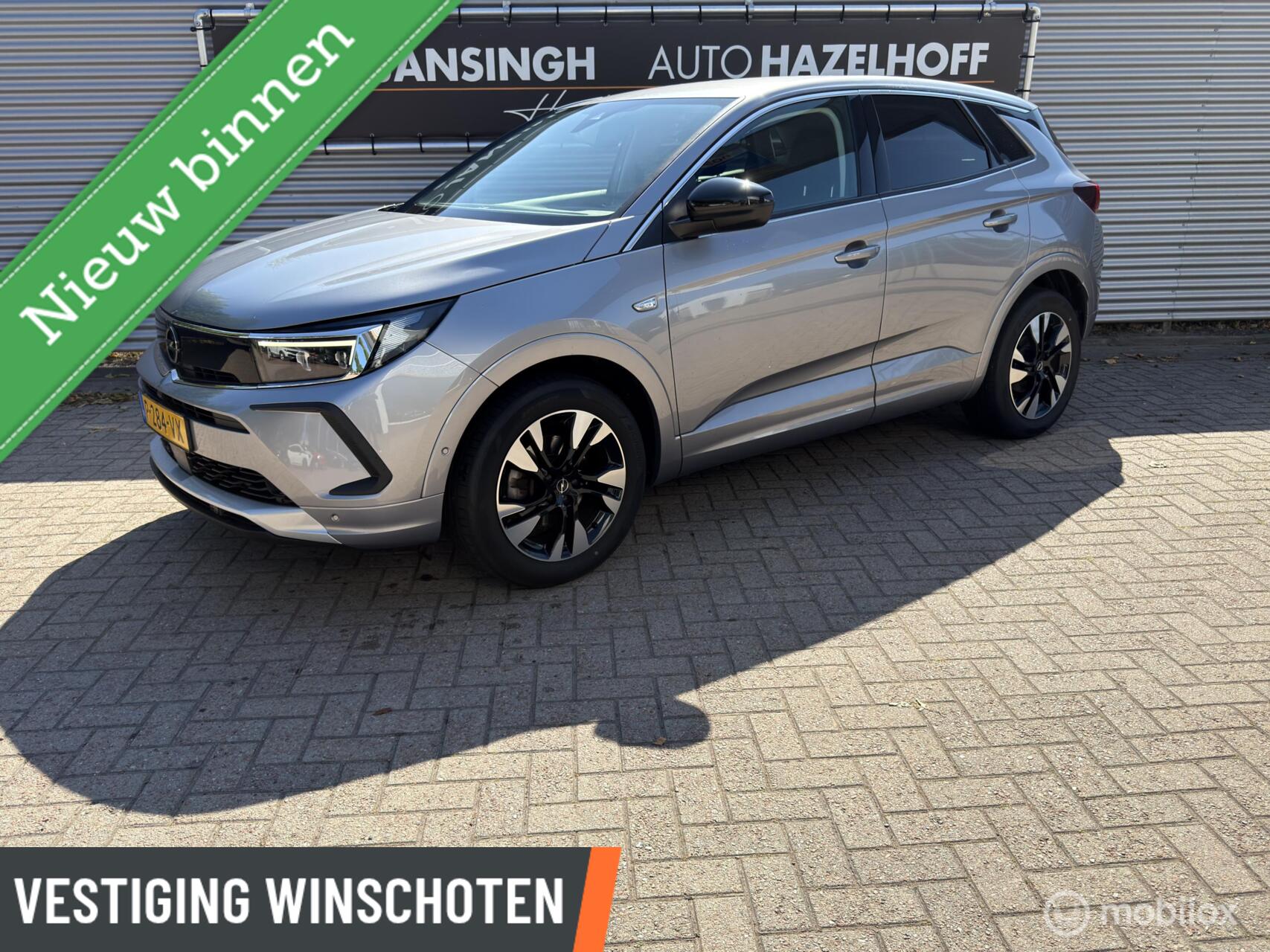 Opel Grandland 1.2 Turbo Business Elegance | Niewe DB Riem | Camera | Afn. trekhaak | 2022 - voorkant