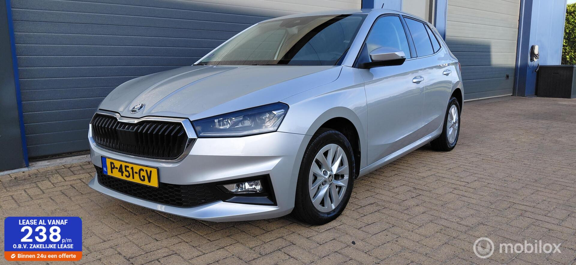 Skoda Fabia 1.0 TSI ,Stoelverw,Led,Lichtmetaal 2022 - voorkant