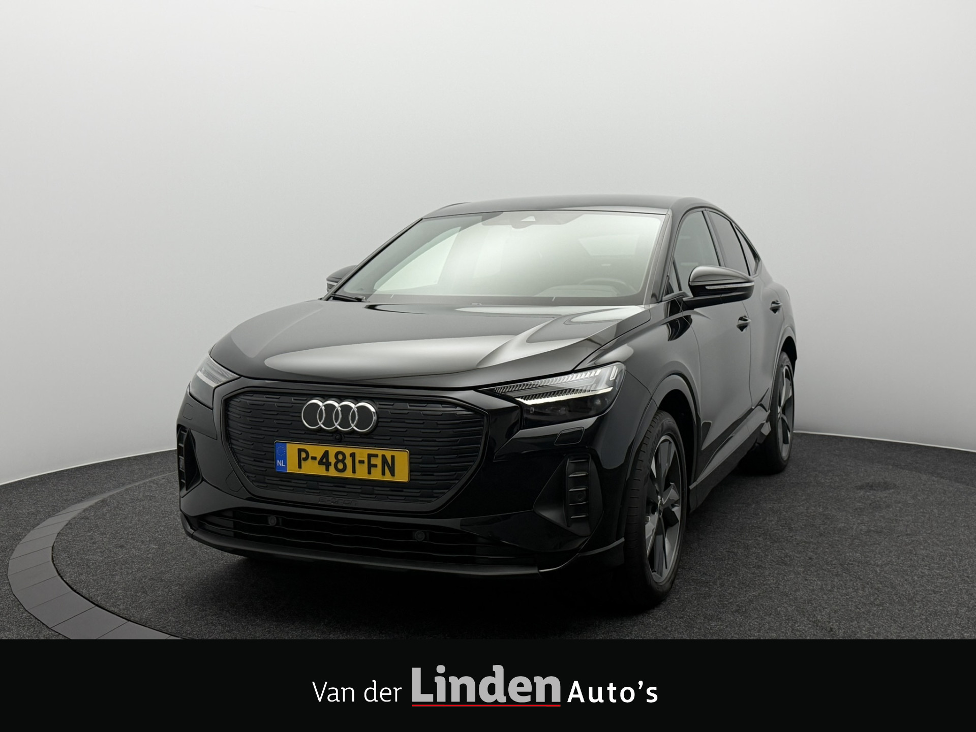 Audi Q4 Sportback 40 E-tron 40 Launch Edition 77 kWh SOH 93,1% | Matrix Led | Sonos Premium | Leer | Sfeerverlichting | Camera 2022 - voorkant
